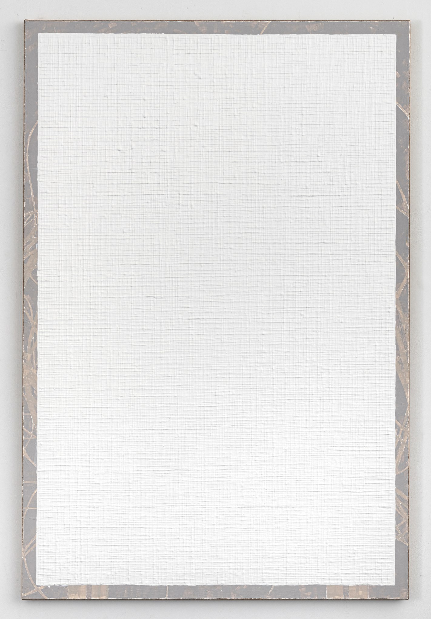 JONATHAN HOROWITZ Leftover Plant Painting, Leftover Gesso Abstraction 2012-2023