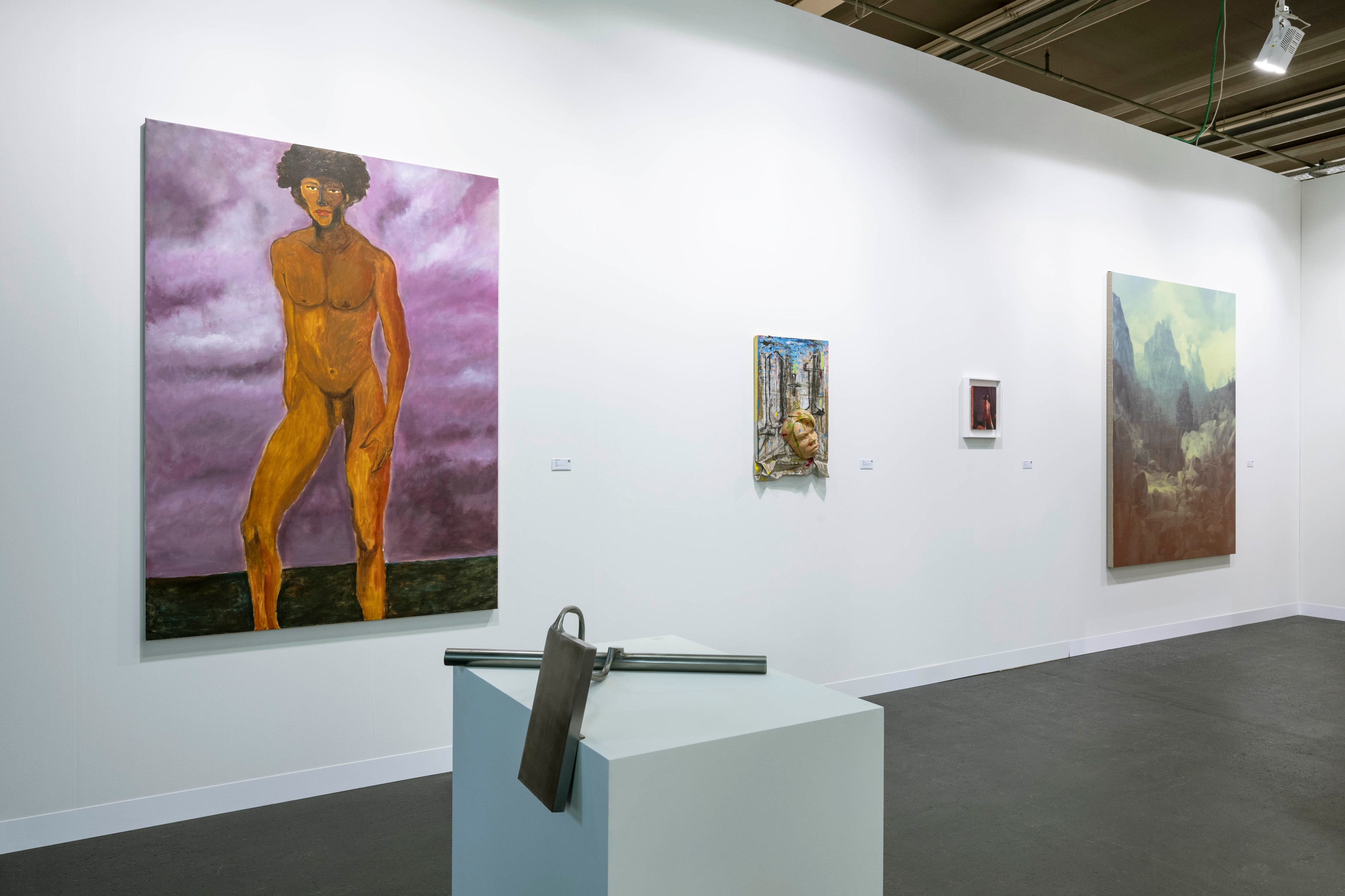 Installation view of Mitchell-Innes &amp;amp; Nash at Art Basel, Switzerland, 2023