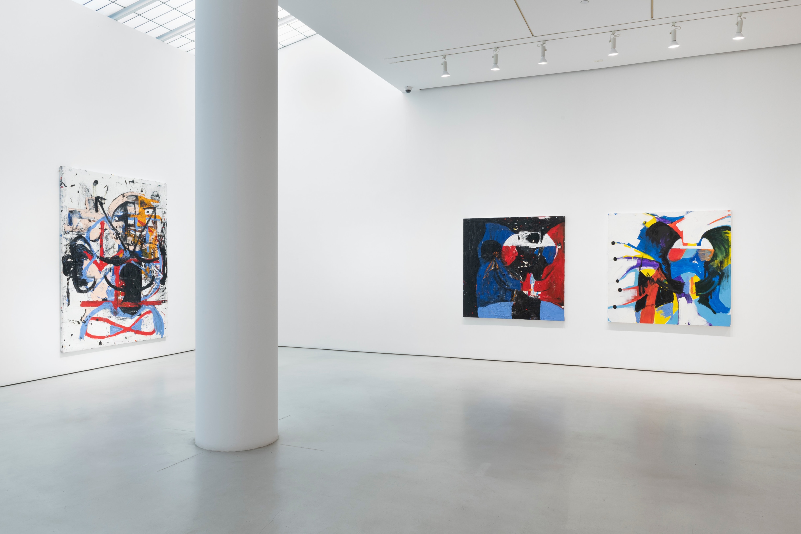 Gerasimos Floratos Installation view of X-ing at Mitchell-Innes & Nash, New York, 2023
