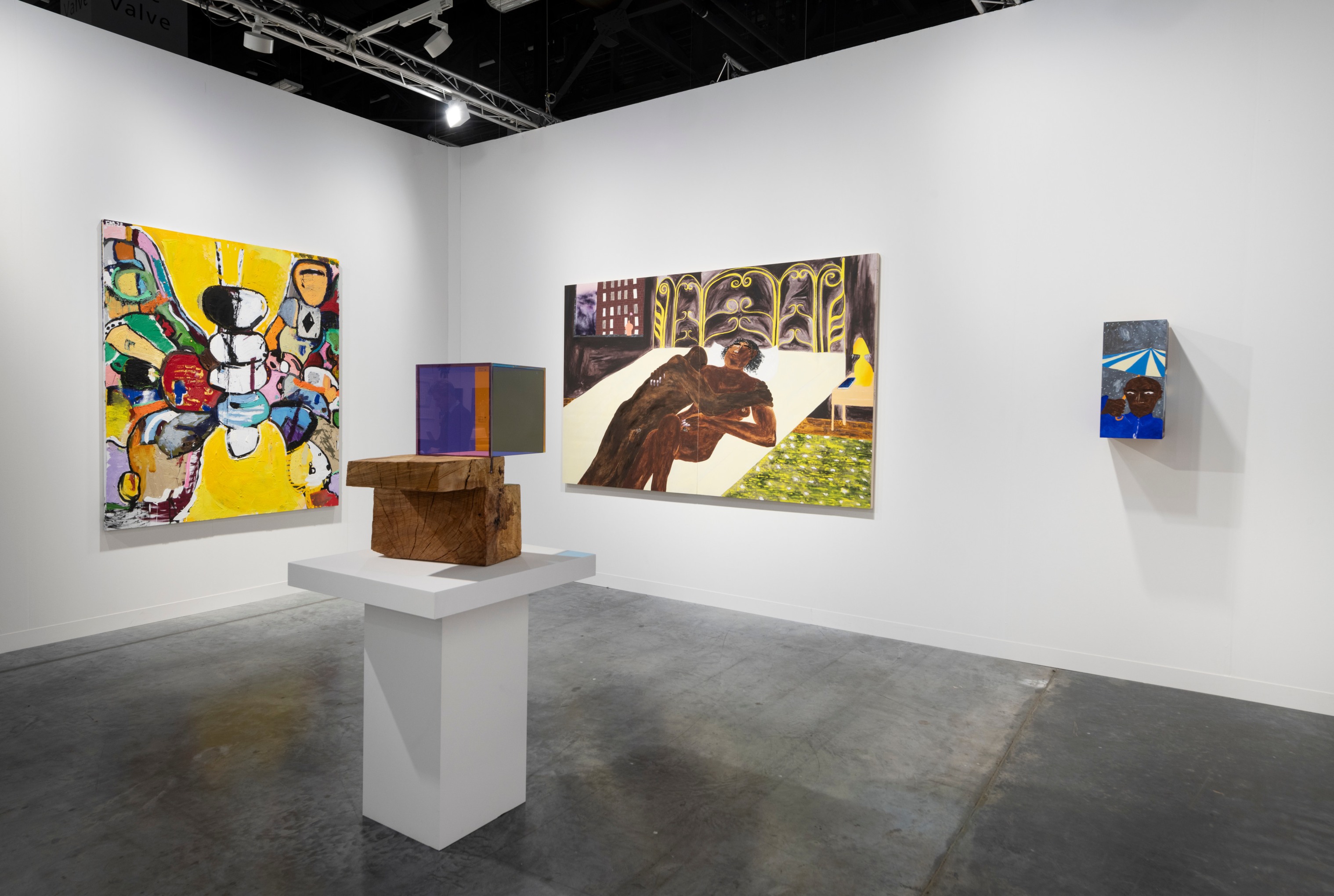 Installation view of Mitchell-Innes &amp;amp; Nash at Art Basel Miami Beach, Miami, Florida, 2023