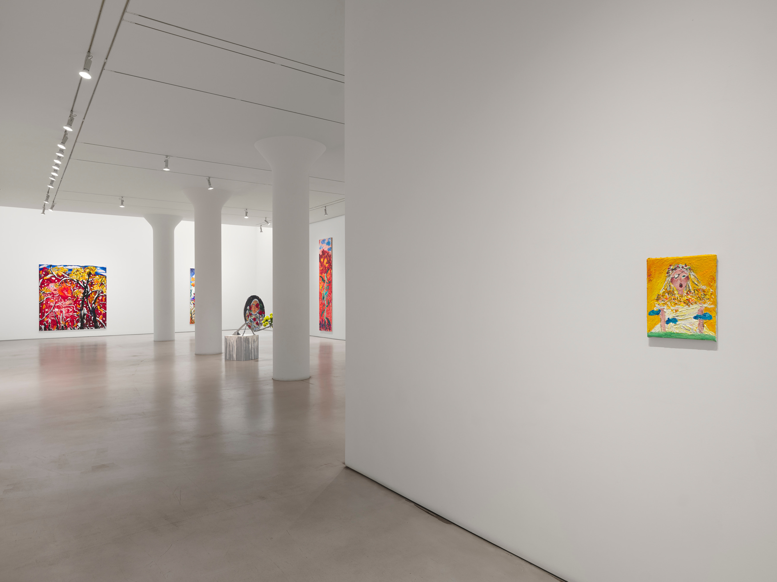 Yirui Jia Installation view of&nbsp;Seasonist at Mitchell-Innes &amp;amp; Nash, New York, 2024