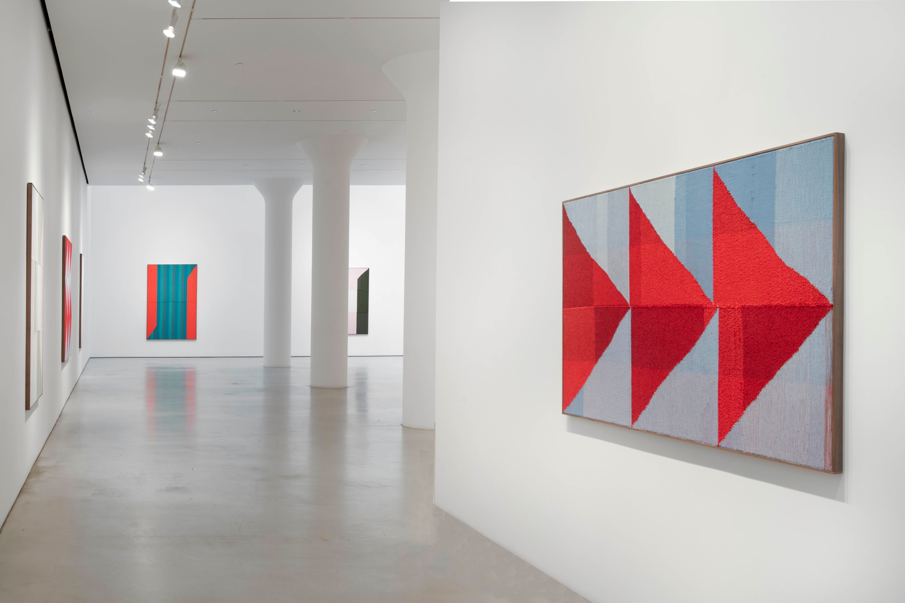 Brent Wadden Installation view of OGOPOGO at Mitchell-Innes & Nash, New York, 2023