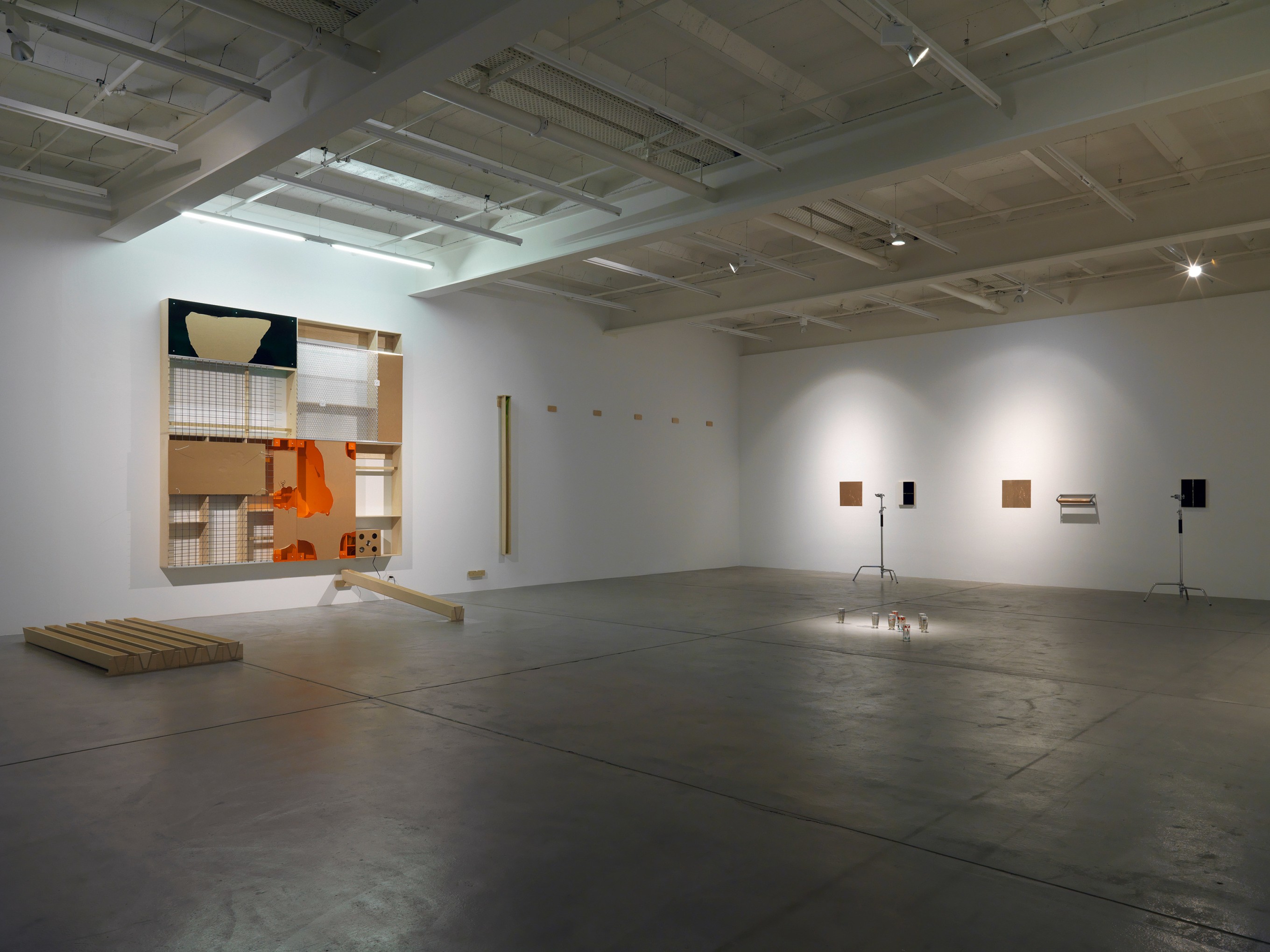 Pope.L with Adam Pendleton at Eva Presenhuber