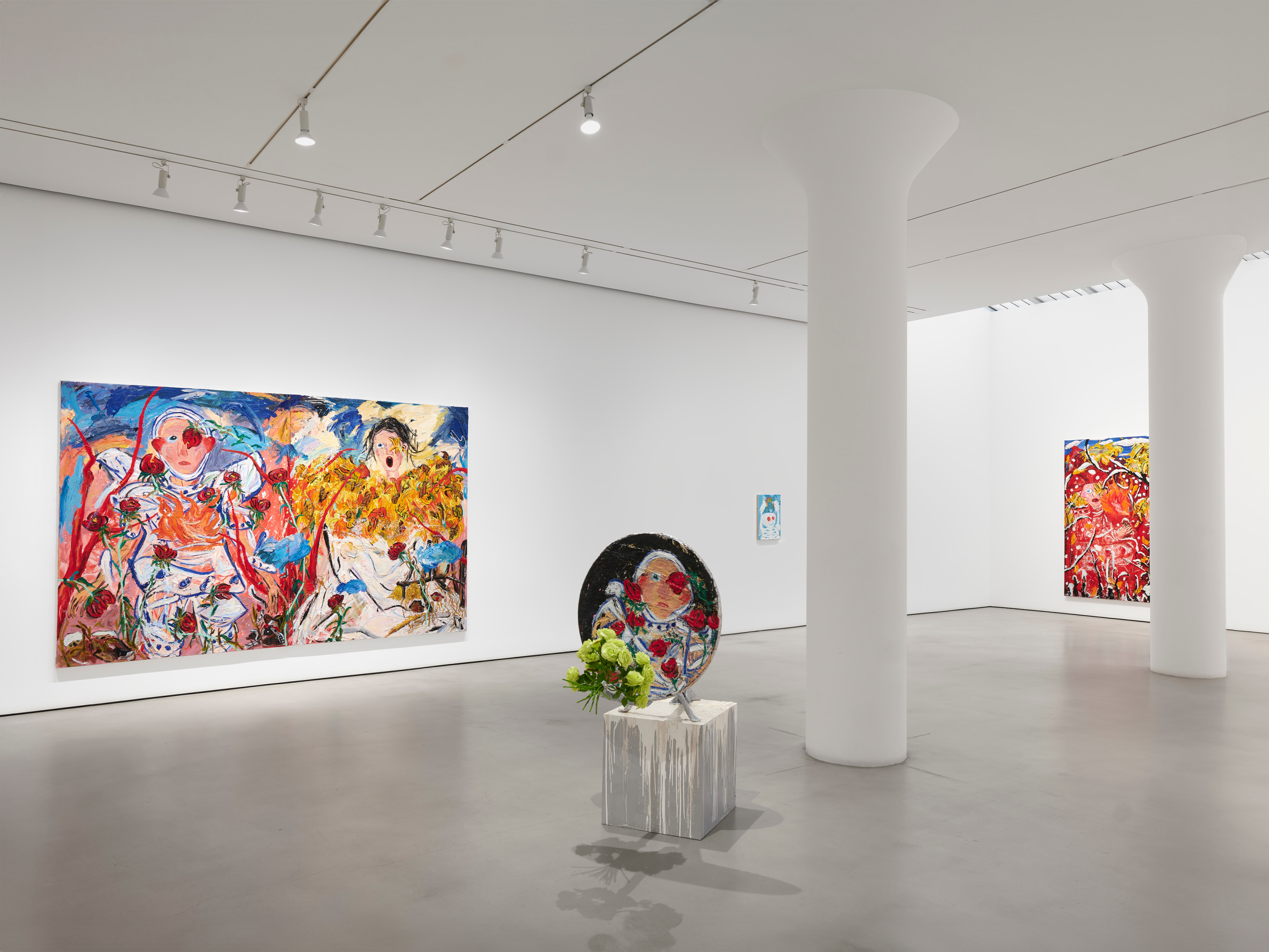 Yirui Jia Installation view of&nbsp;Seasonist at Mitchell-Innes &amp;amp; Nash, New York, 2024