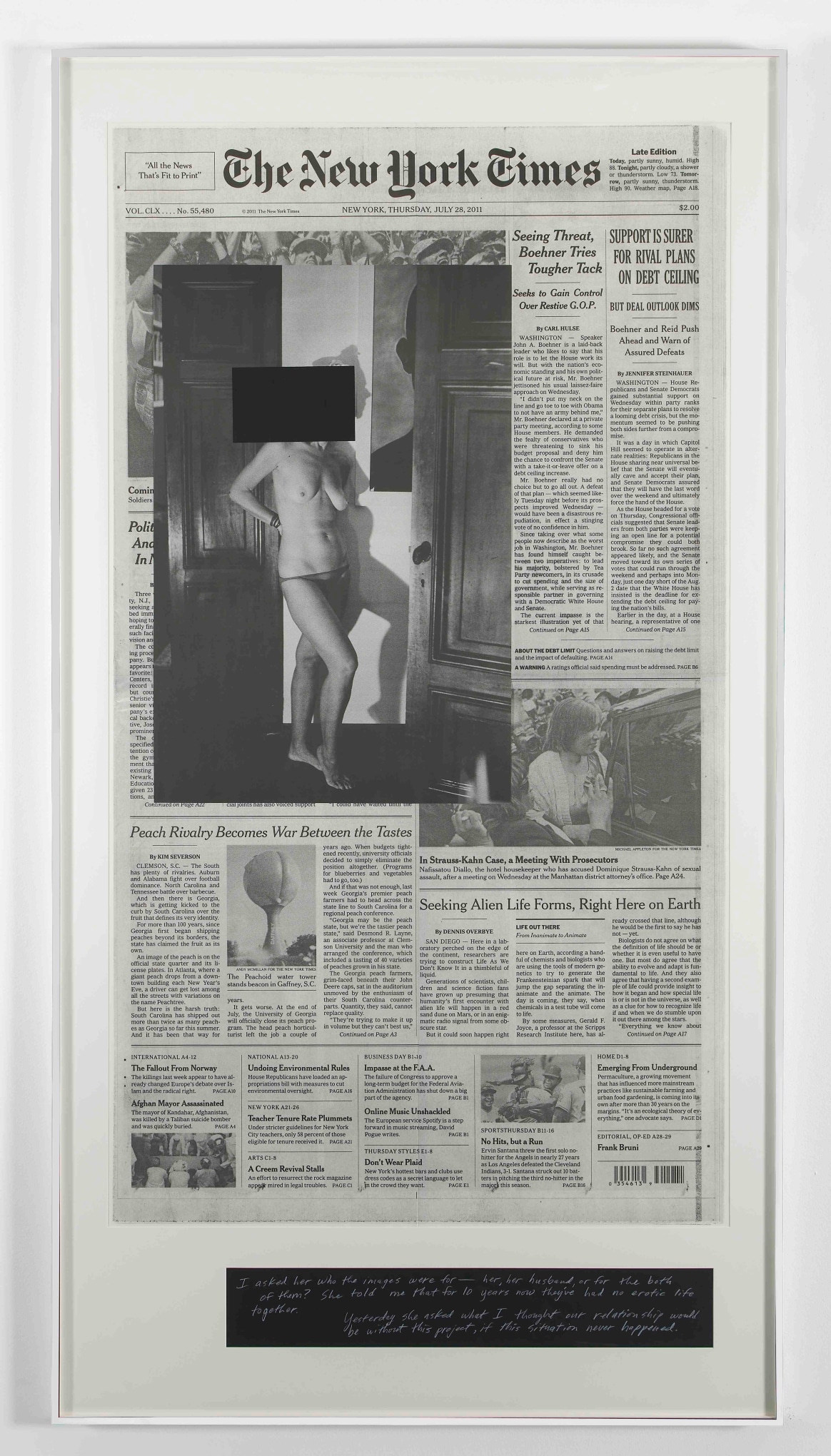 LEIGH LEDARE An Invitation: Thursday, July 28, 2011