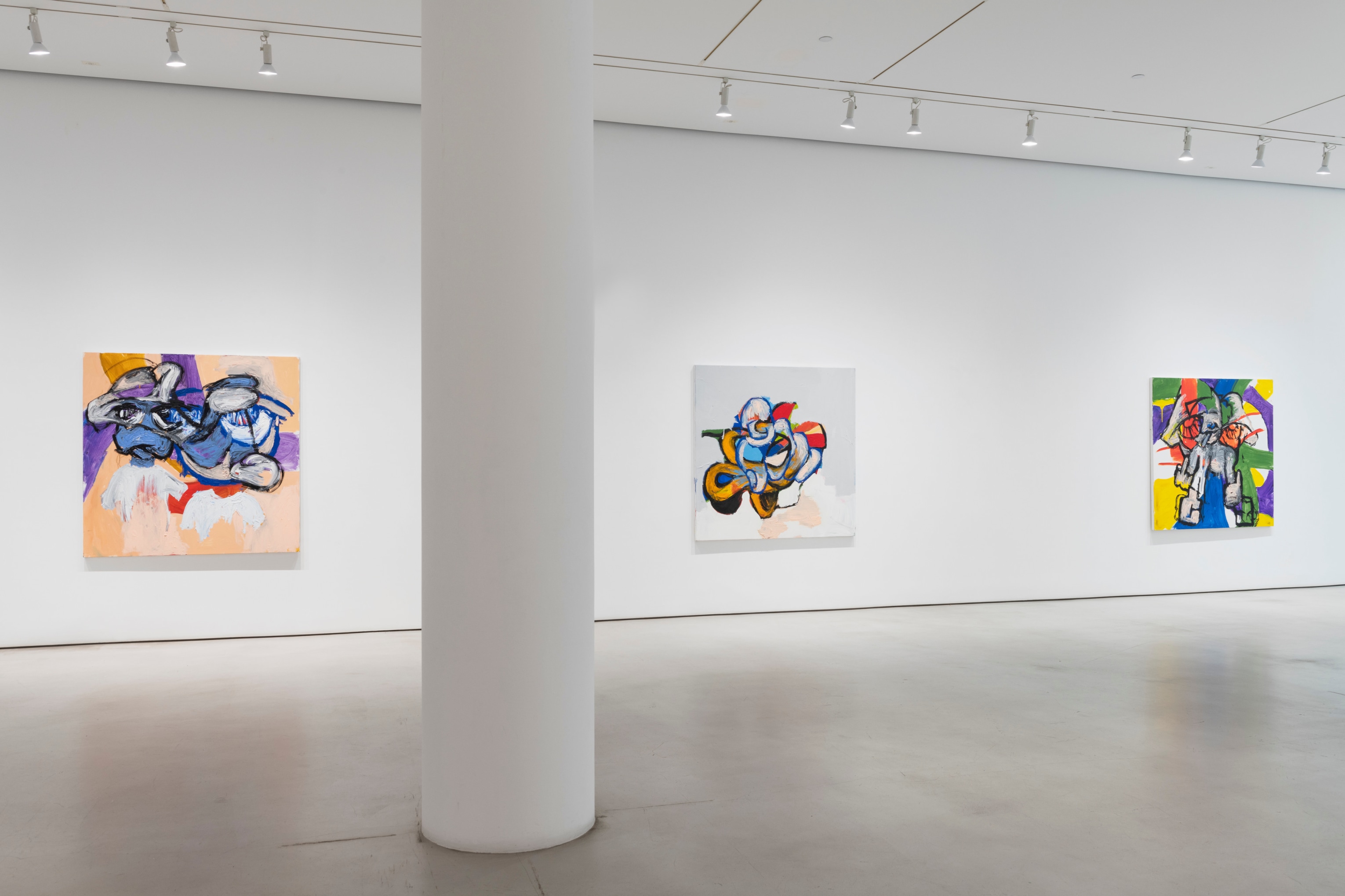 Gerasimos Floratos Installation view of X-ing at Mitchell-Innes & Nash, New York, 2023