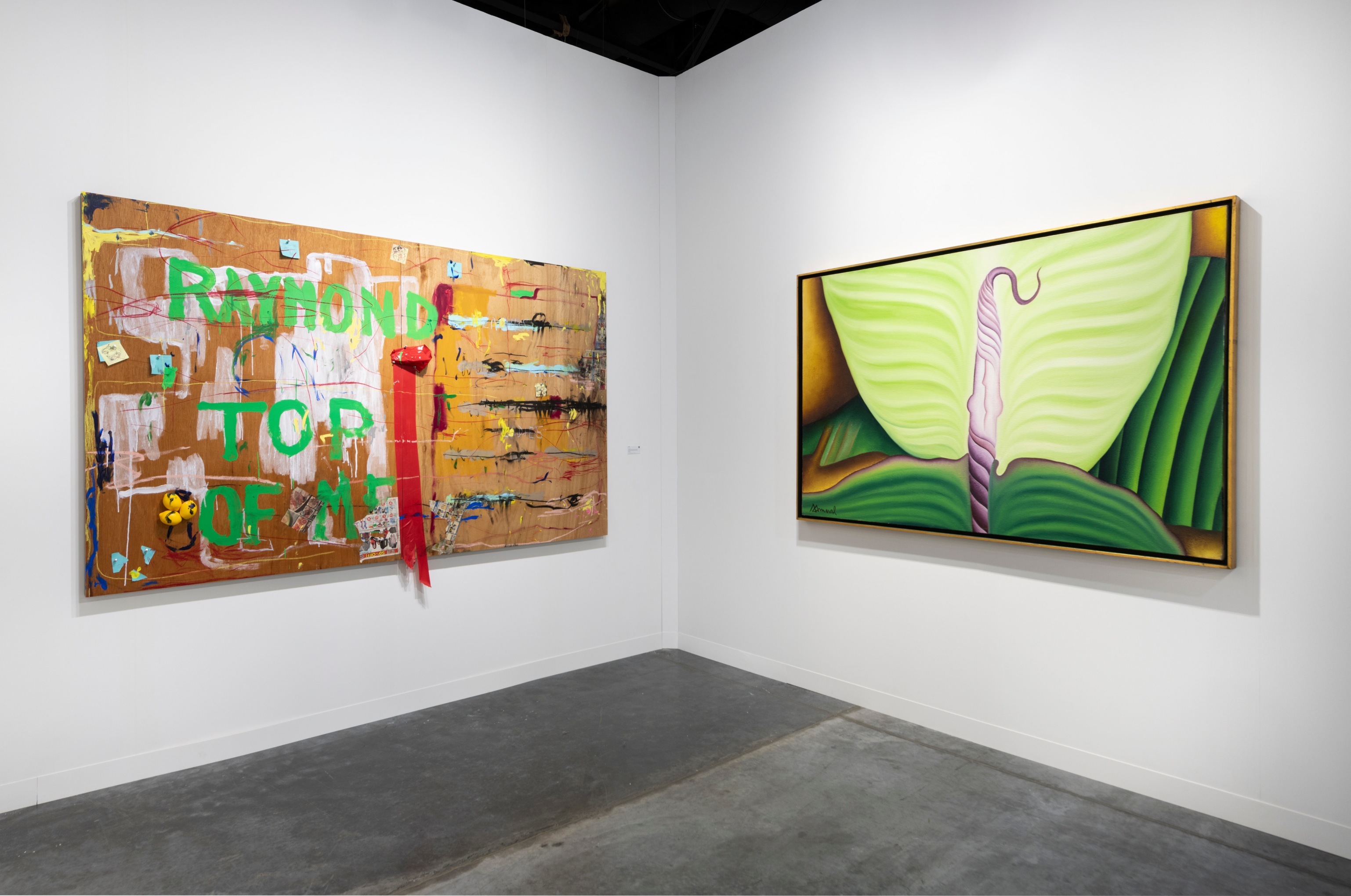 Installation view of Mitchell-Innes &amp;amp; Nash at Art Basel Miami Beach, Miami, Florida, 2023
