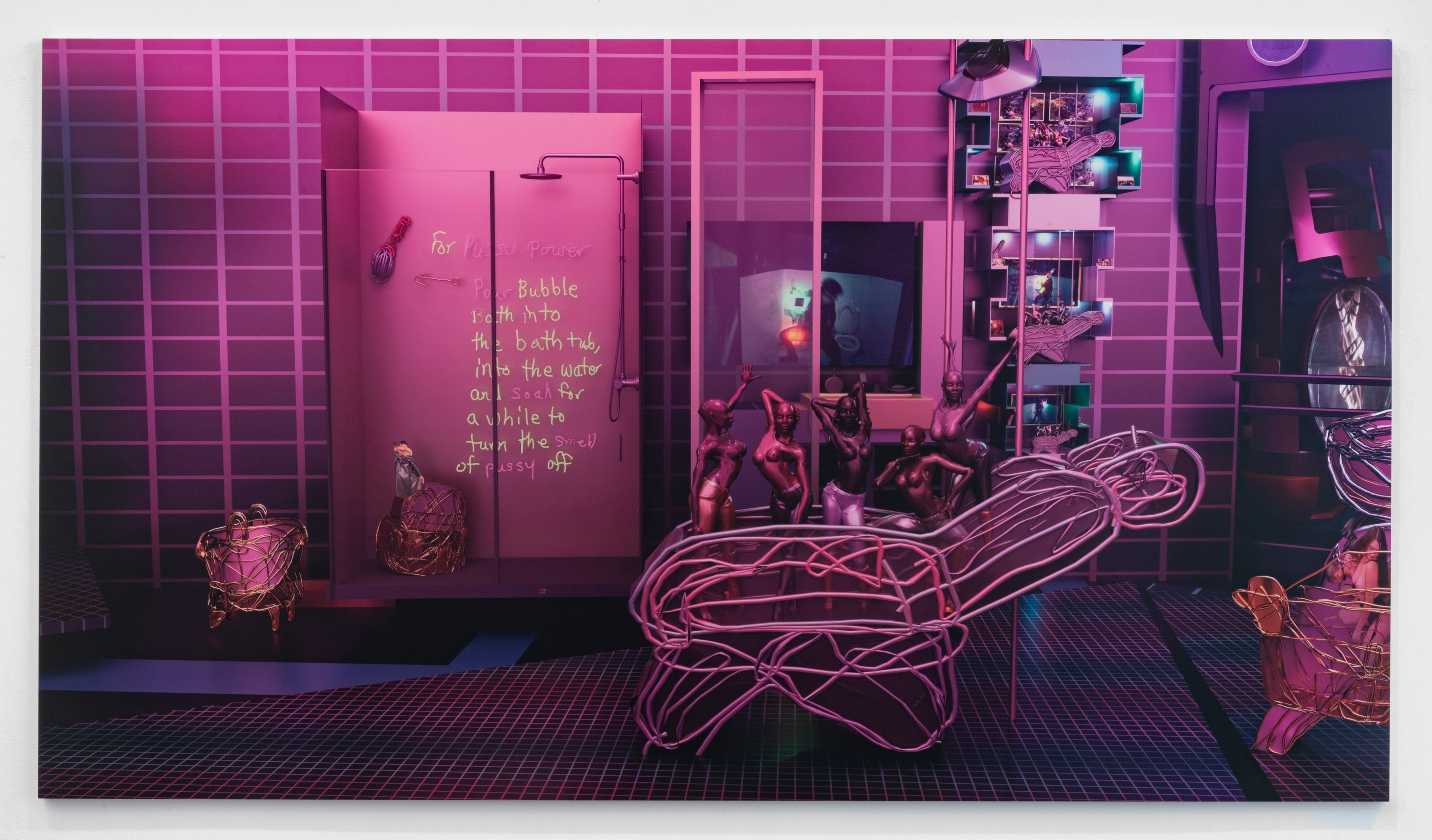 JACOLBY SATTERWHITE Watertub for Demoiselles 2019