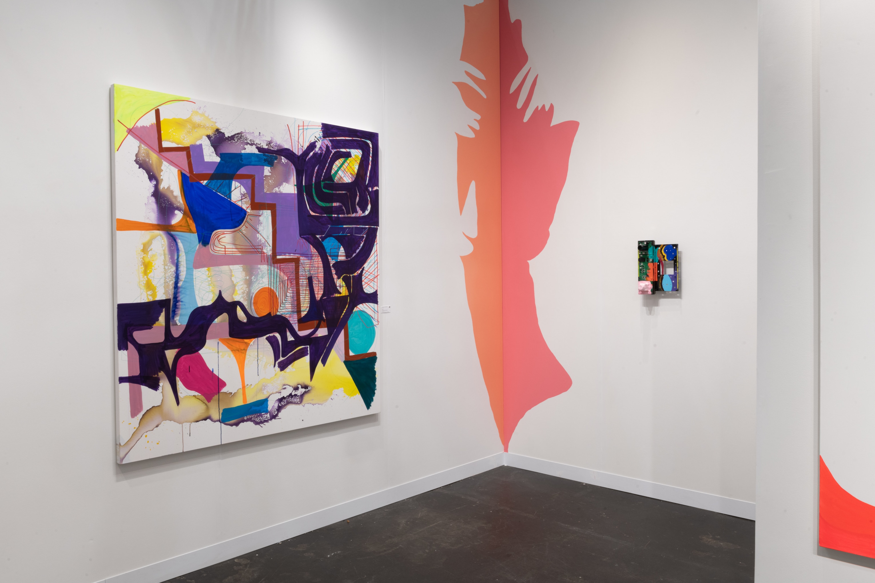 Installation view of Mitchell-Innes & Nash at The Armory Show, New York, 2022