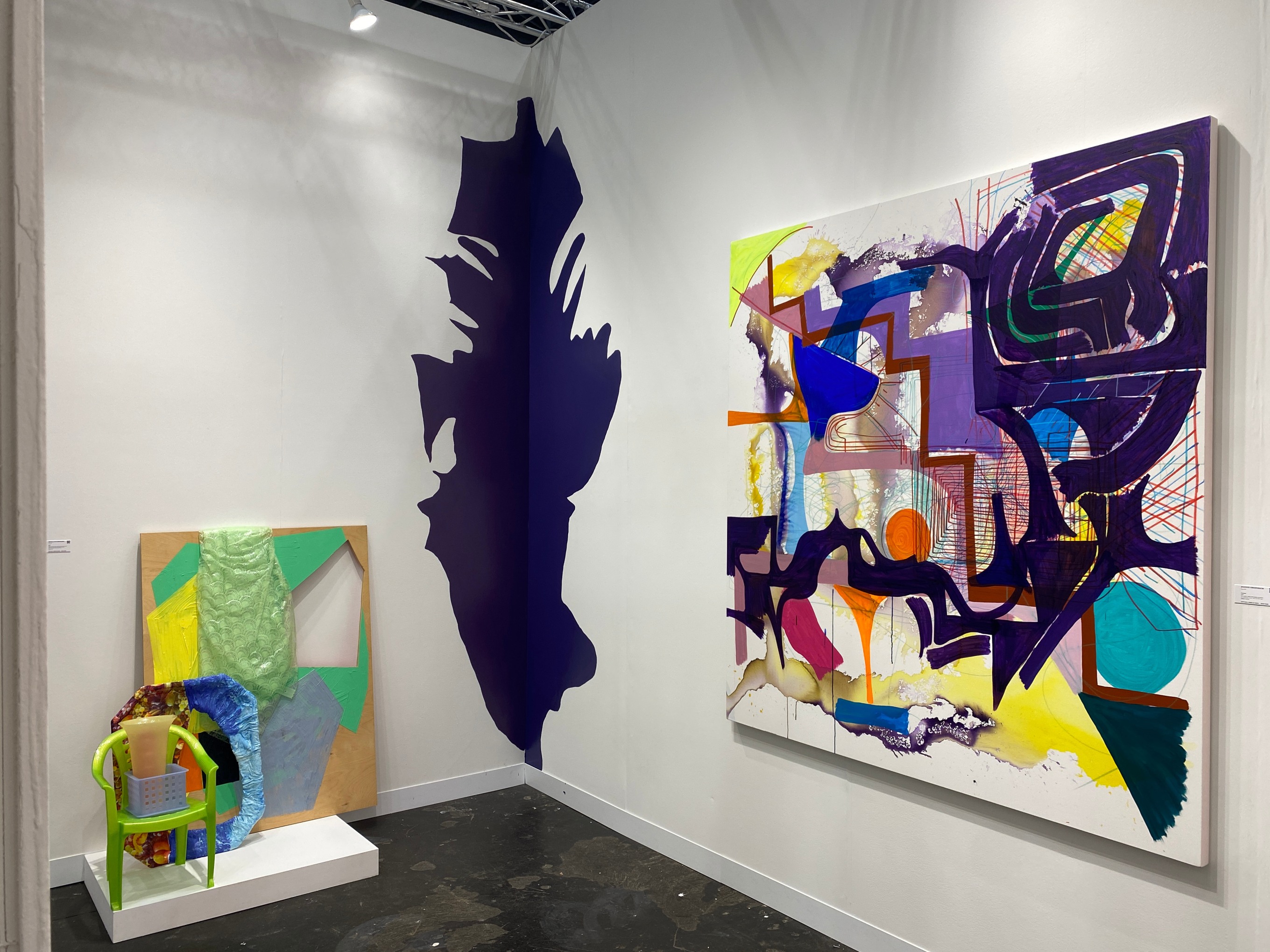 Installation view of Mitchell-Innes &amp;amp; Nash at The Armory Show, New York, 2022
