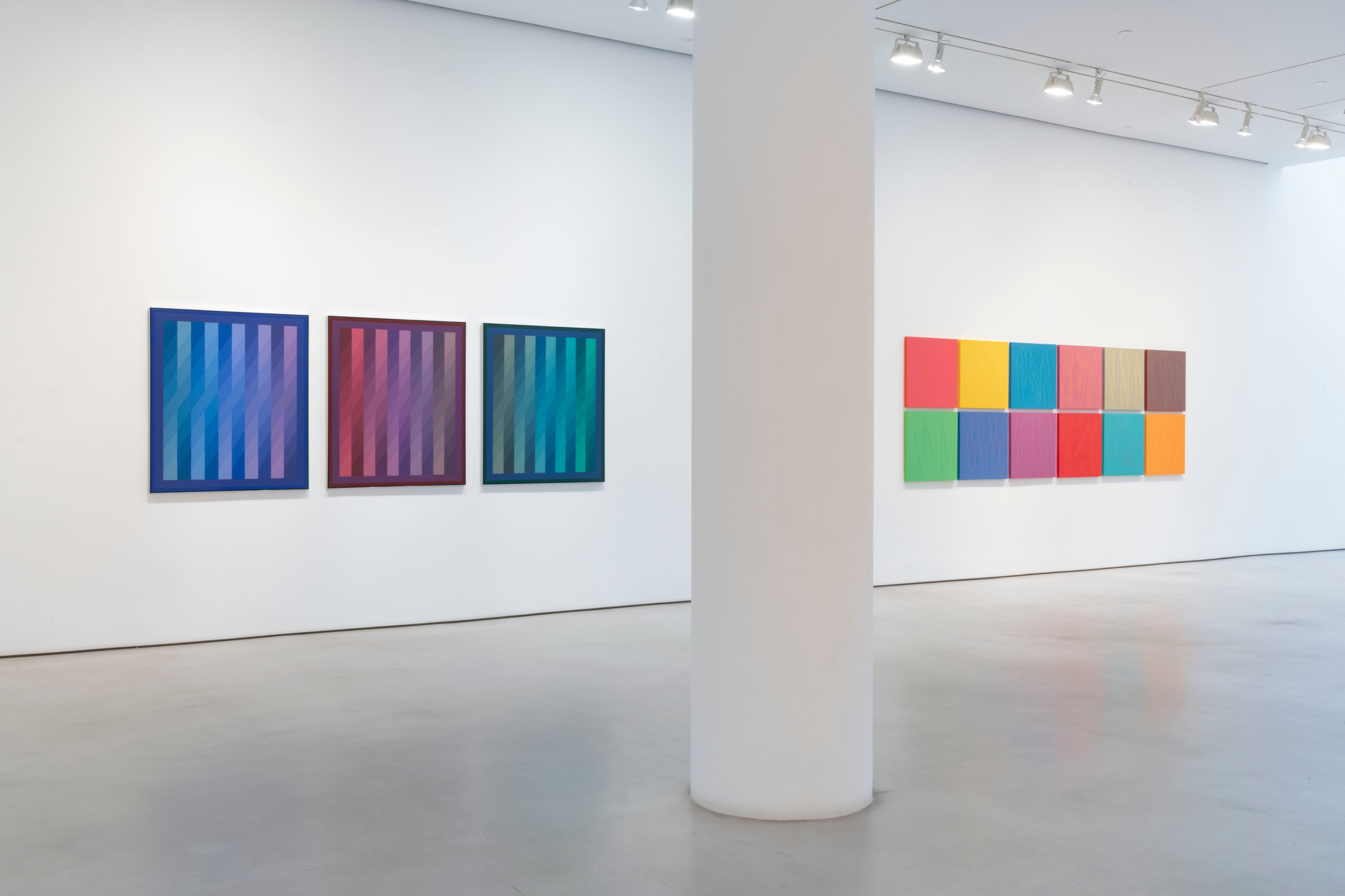 JULIAN STANCZAK Installation view of Seriality at Mitchell-Innes & Nash, New York, 2021