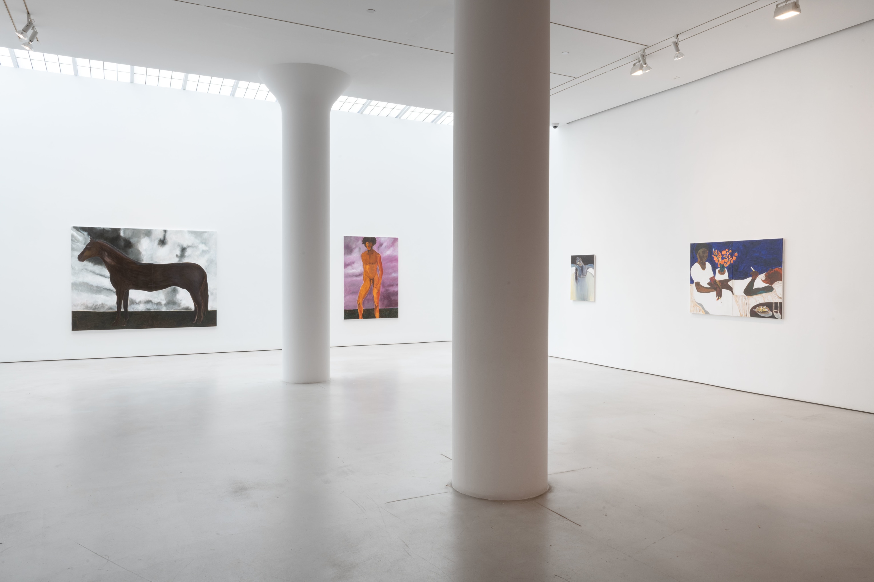 Gideon Appah, Installation view of More Luck at Mitchell-Innes & Nash New York, 2022