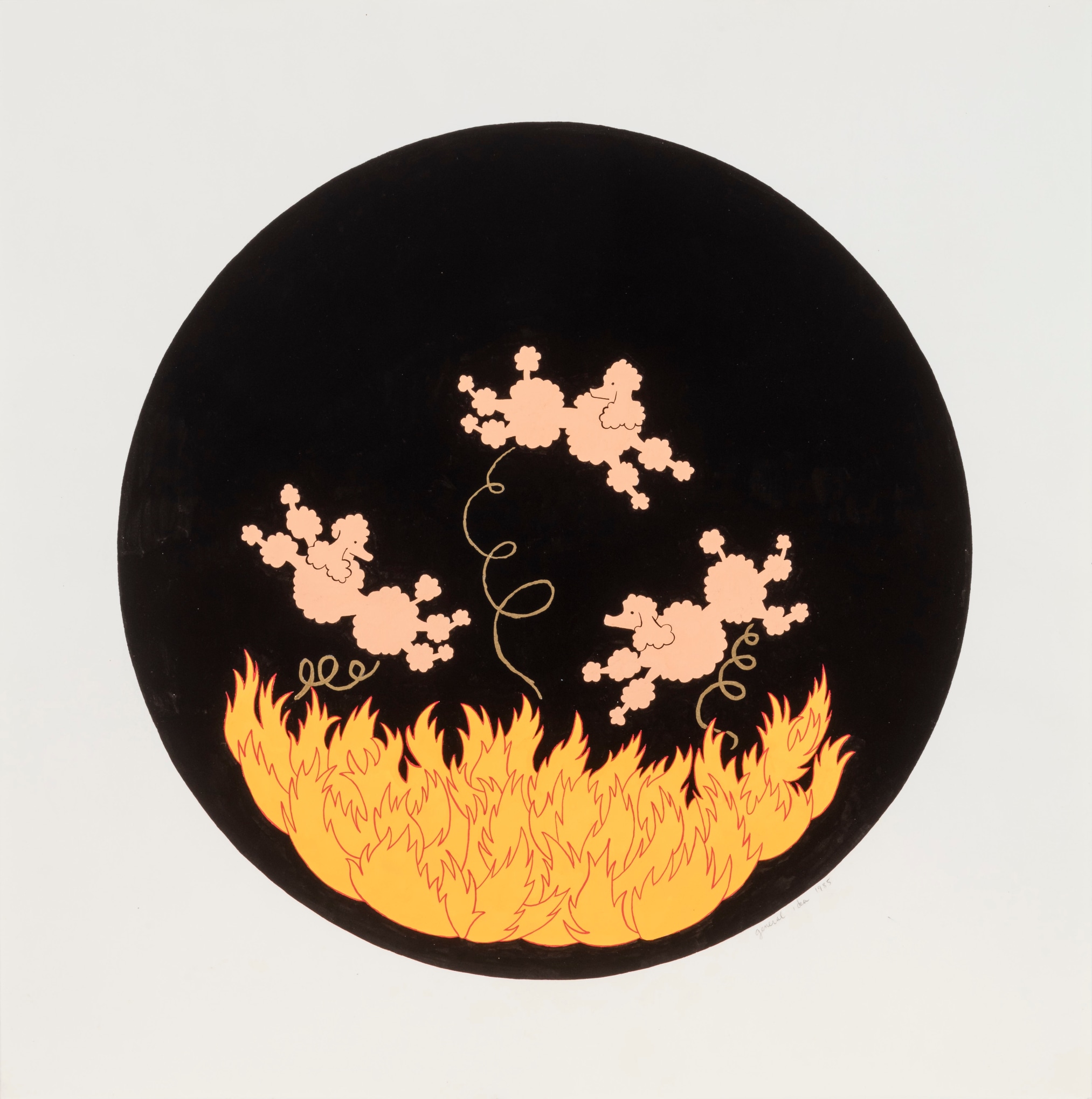 GENERAL IDEA Study for the Firewall (Phoenix with a P) 1985