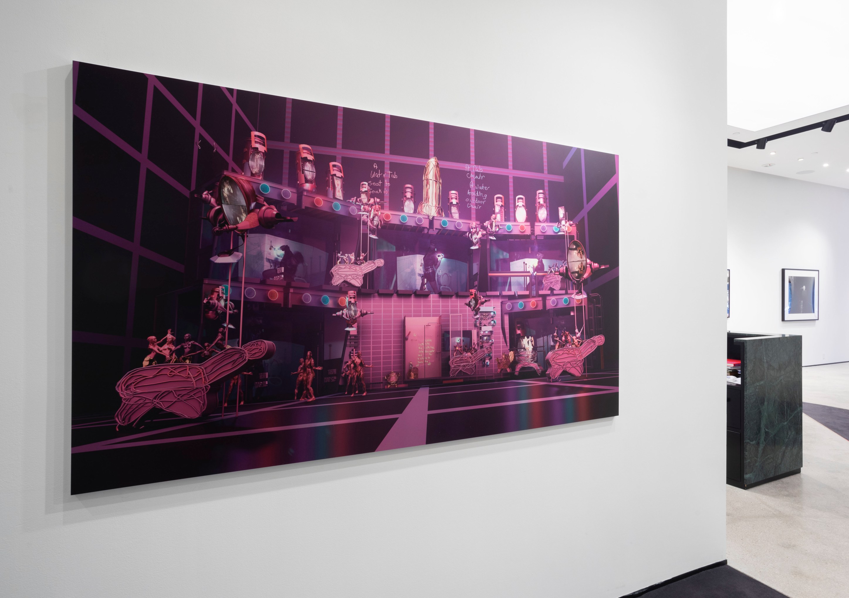Installation view of Mitchell-Innes & Nash in Miami Design District, Miami, Florida, 2020