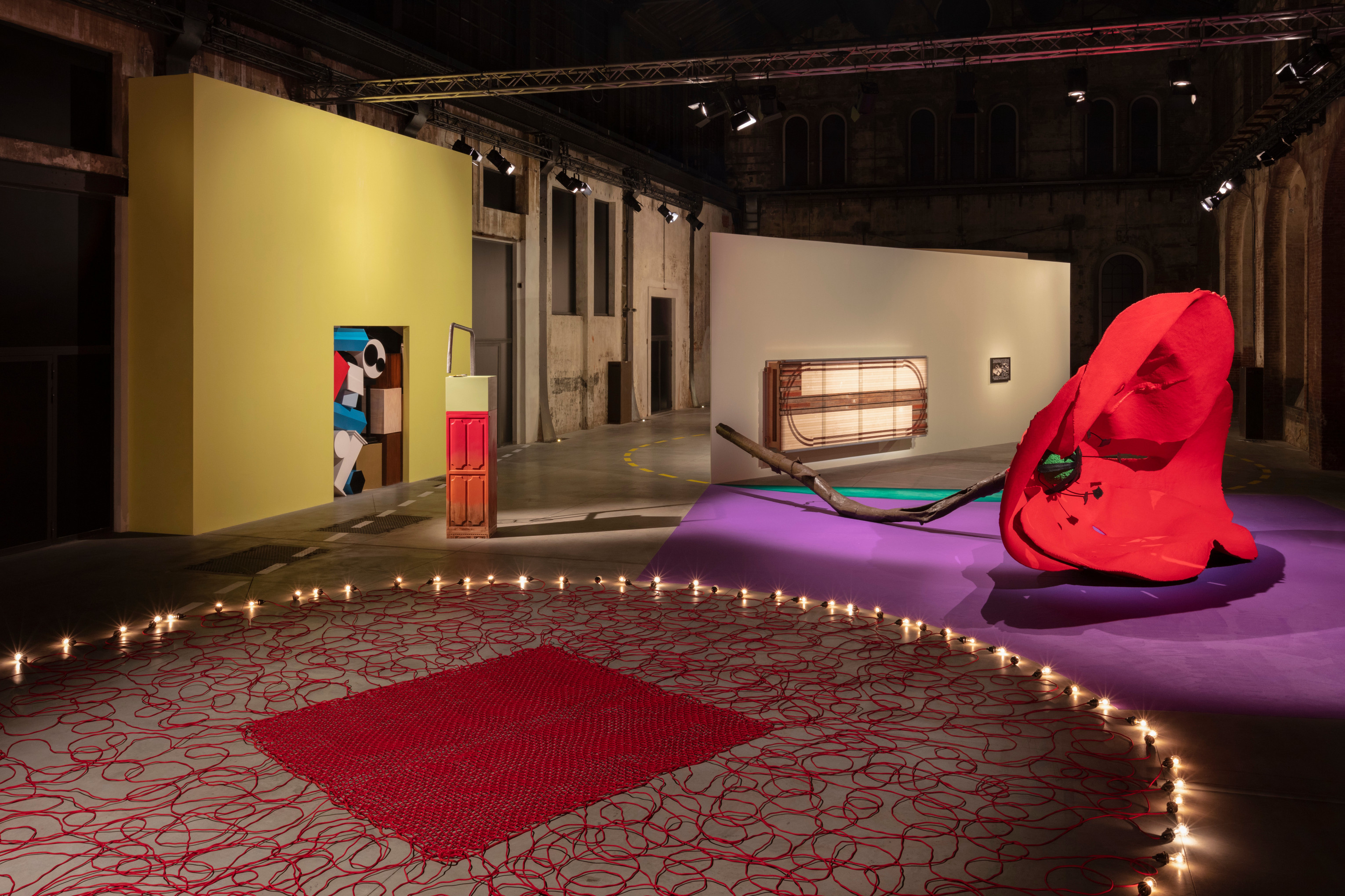 Jessica Stockholder at Officine Grandi Riparazioni di Torino