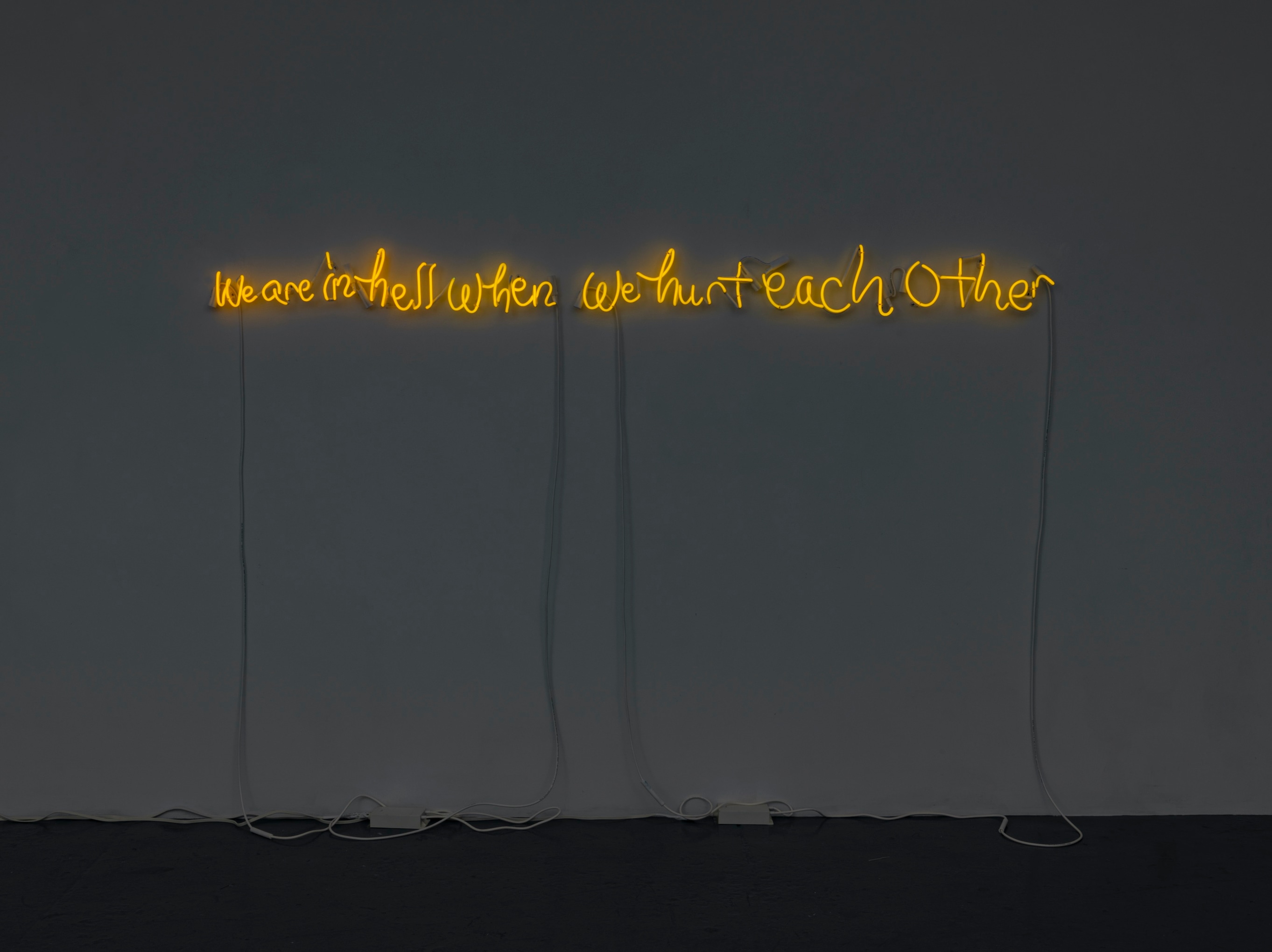 JACOLBY SATTERWHITE  We Are In Hell When We Hurt Each Other  2020