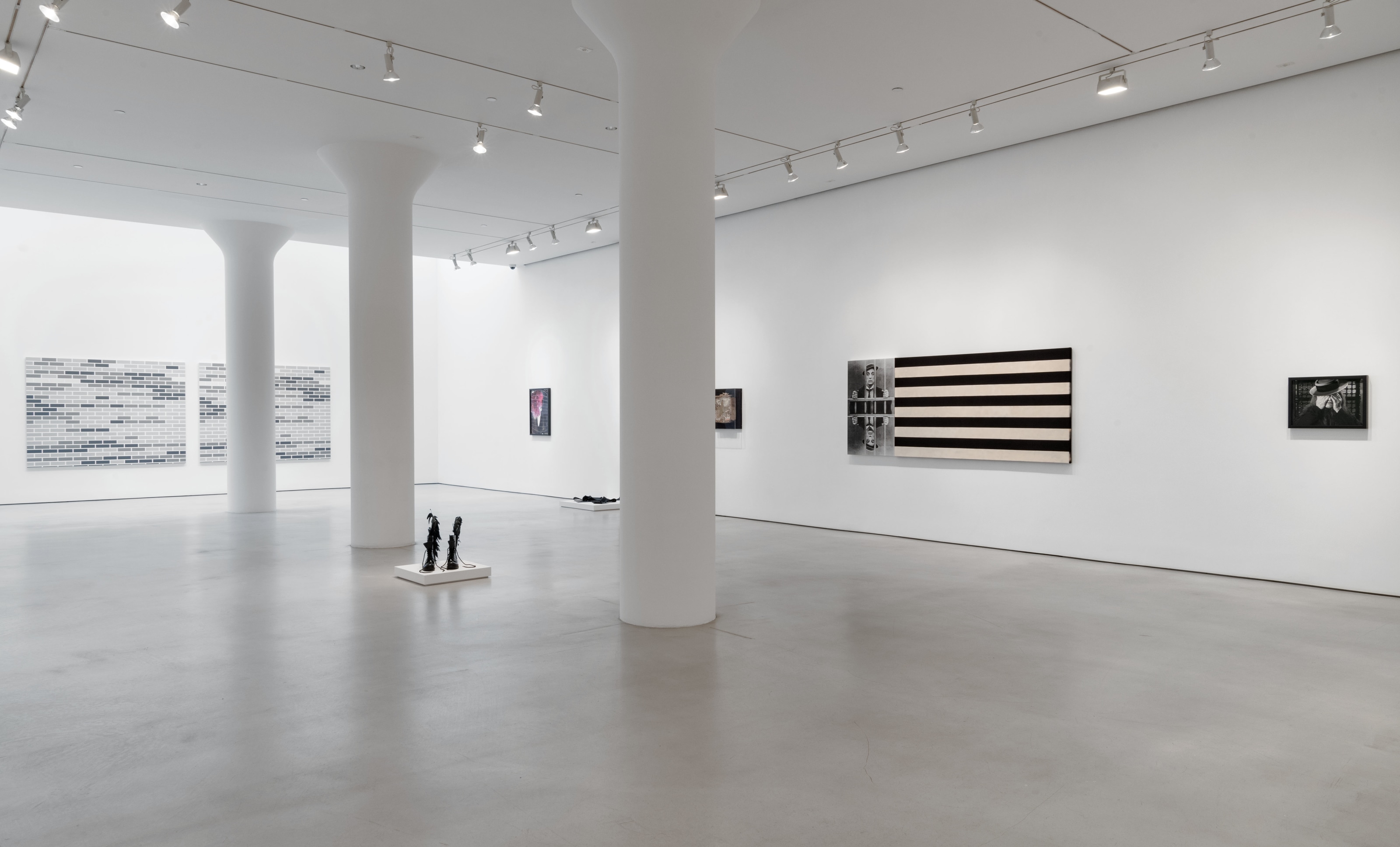 Annette Lemieux Installation view Things Felt at Mitchell-Innes & Nash New York, 2022