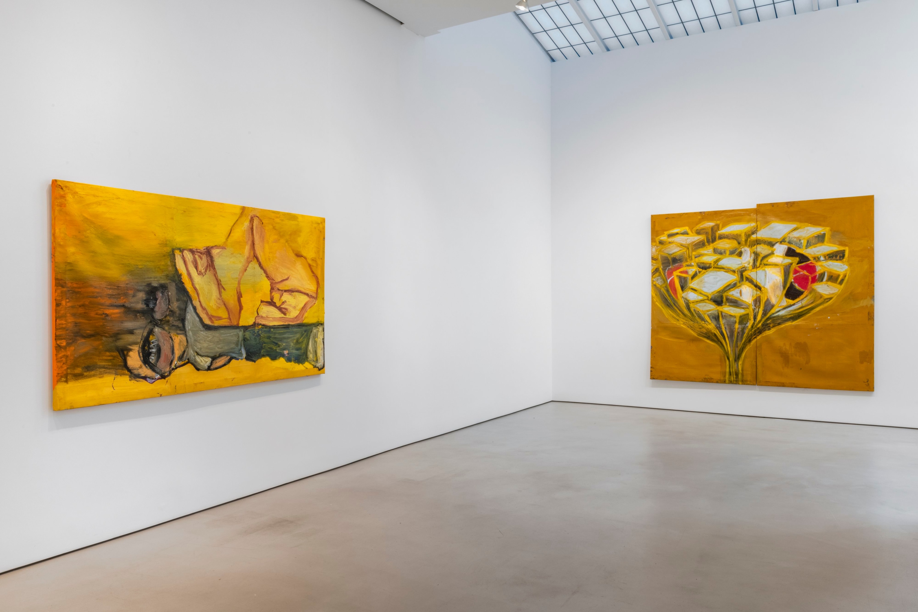 Installation view of Bismuth