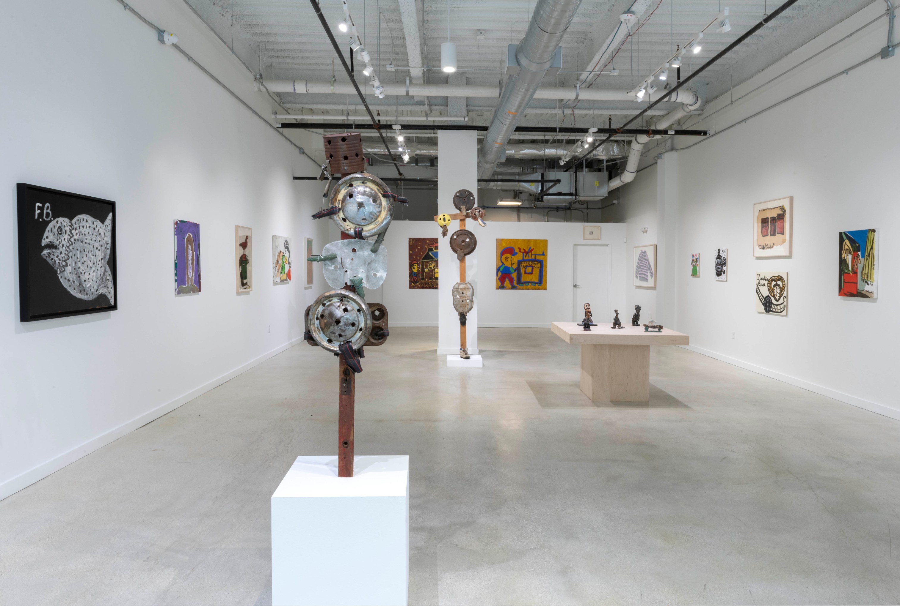 Installation view of Mitchell-Innes & Nash in Miami Design District, Miami, 2021