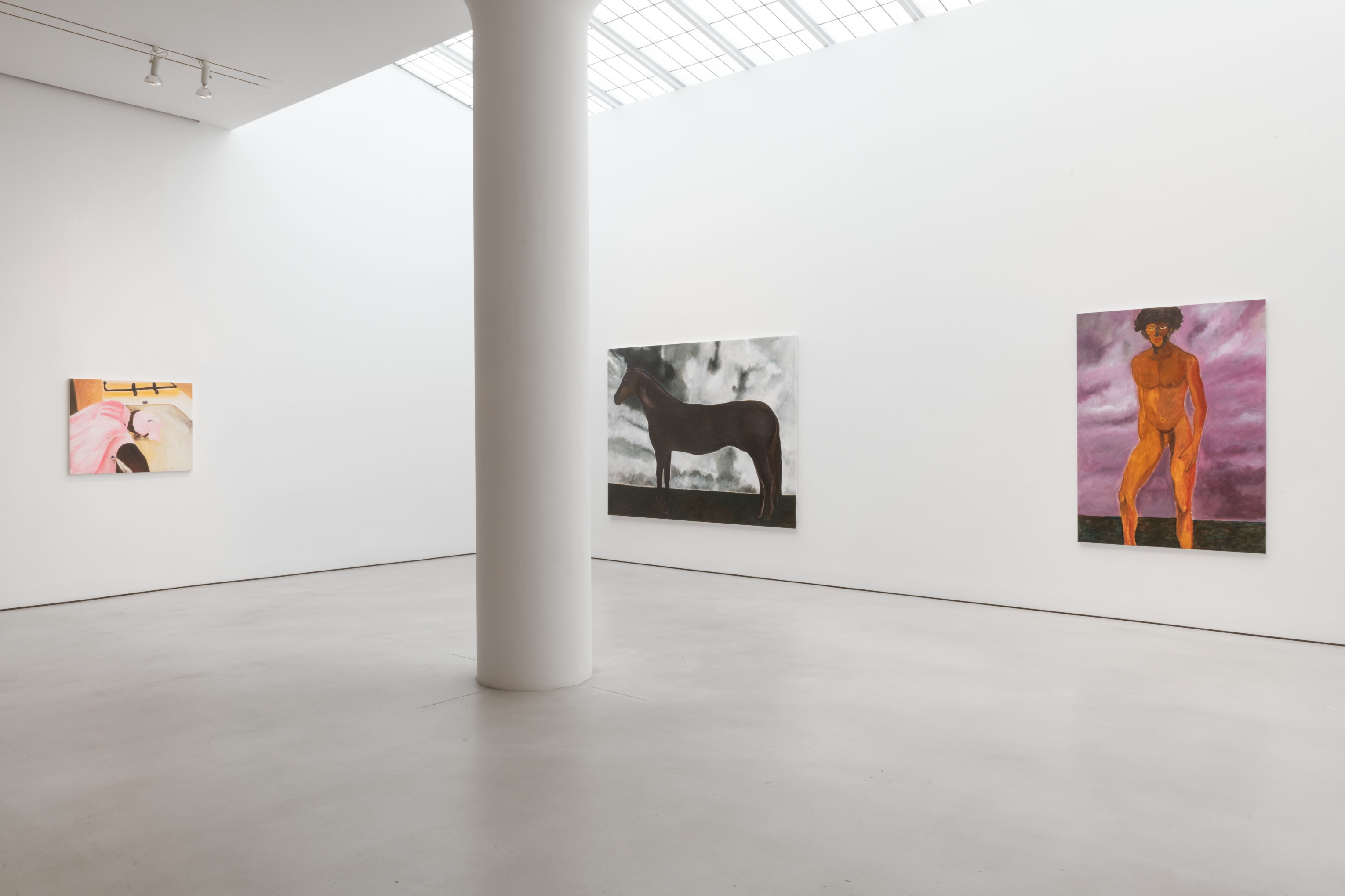 Gideon Appah, Installation view of More Luck at Mitchell-Innes & Nash New York, 2022