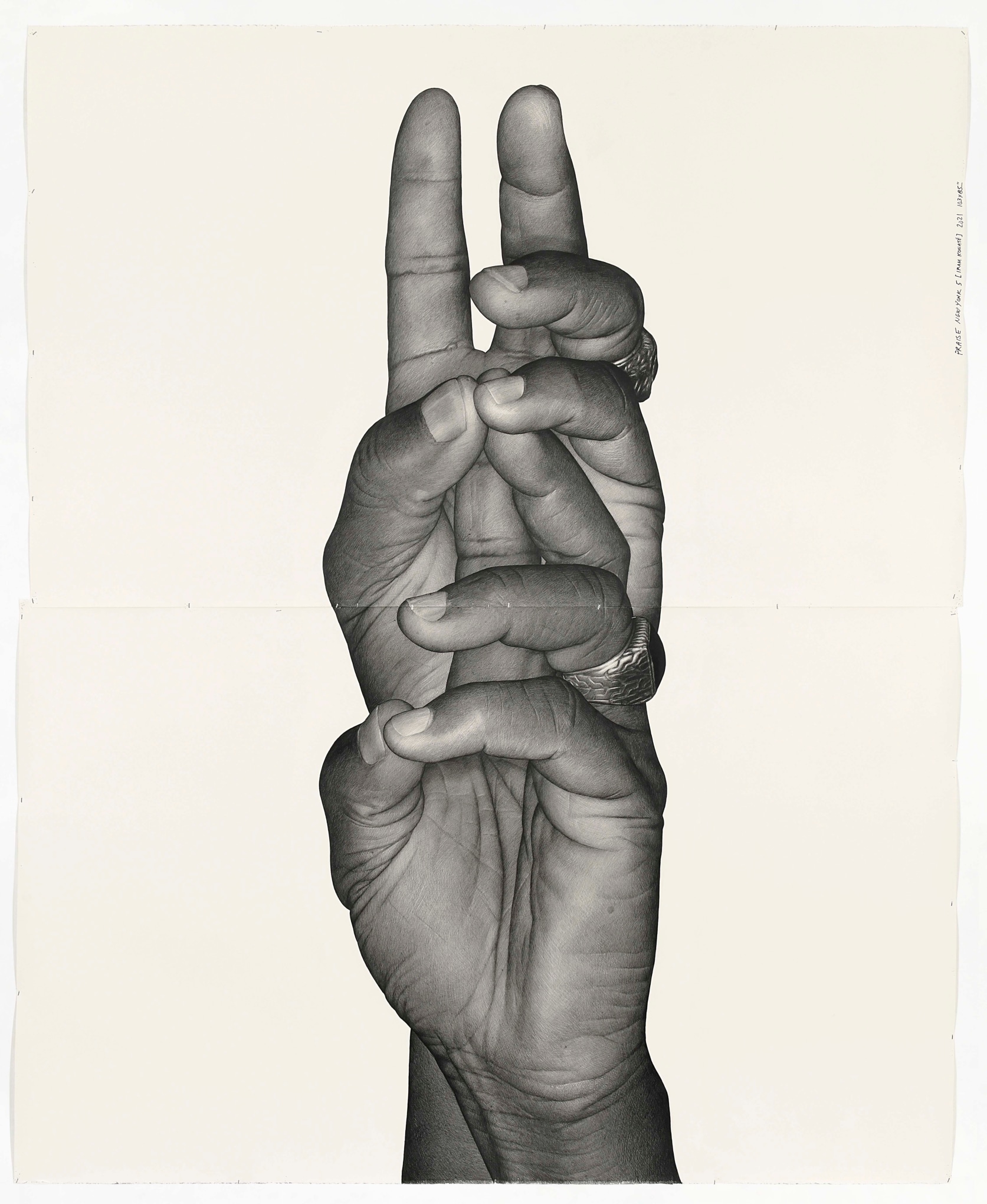 KARL HAENDEL  Praise New York 5 (Imam Konaté) 2021