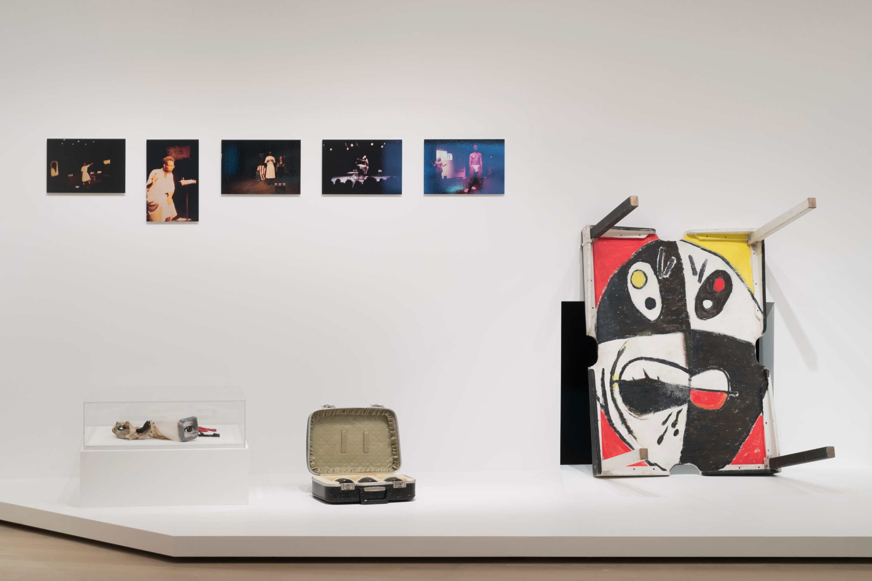 POPE.L Installation view of&nbsp;member: Pope.L, 1978&ndash;2001&nbsp;at the Museum of Modern Art, New York, 2019