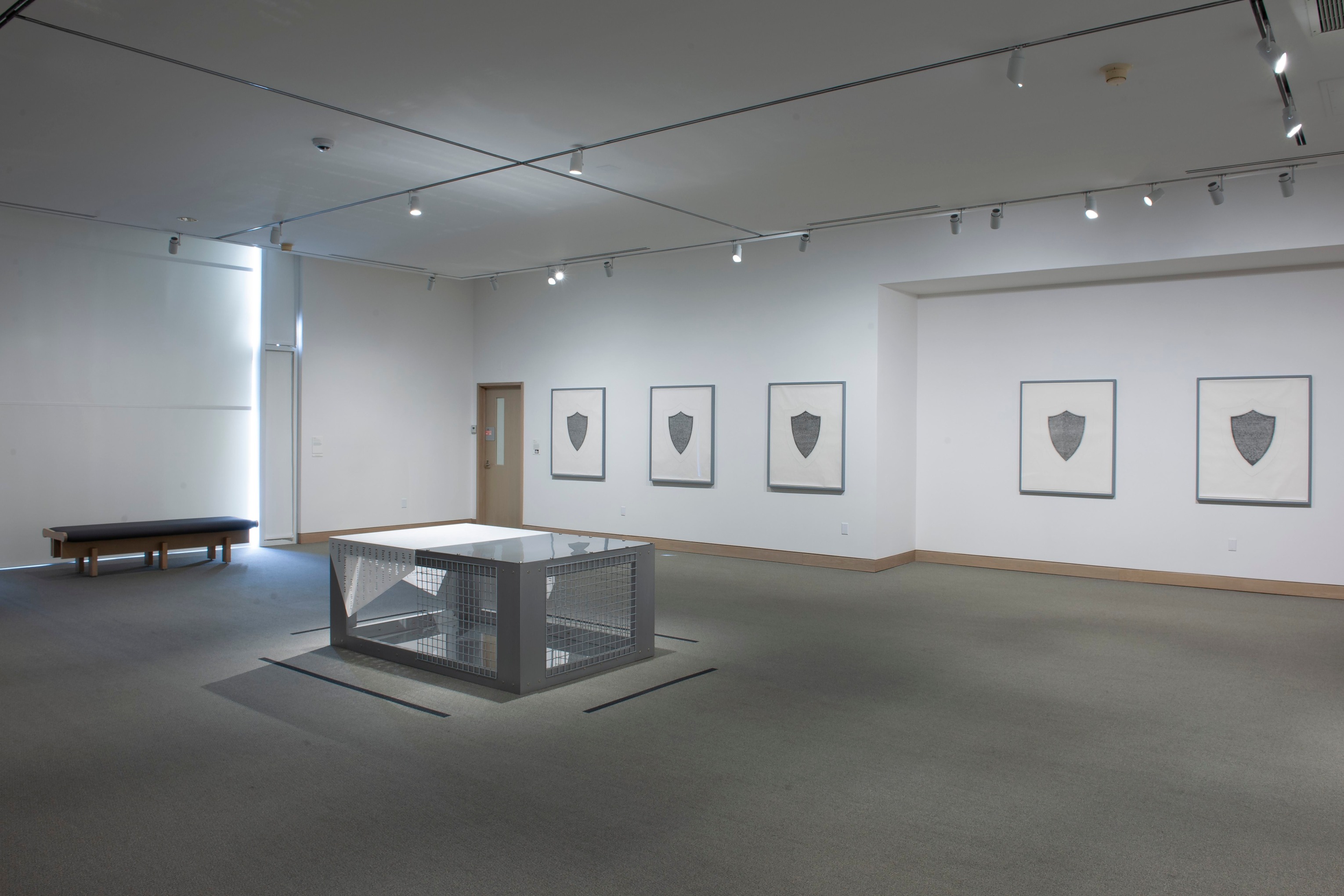 MARY KELLY ​Installation view of&nbsp;Mary Kelly: Selected Works&nbsp;at Weatherspoon Art Museum, North Carolina, 2019