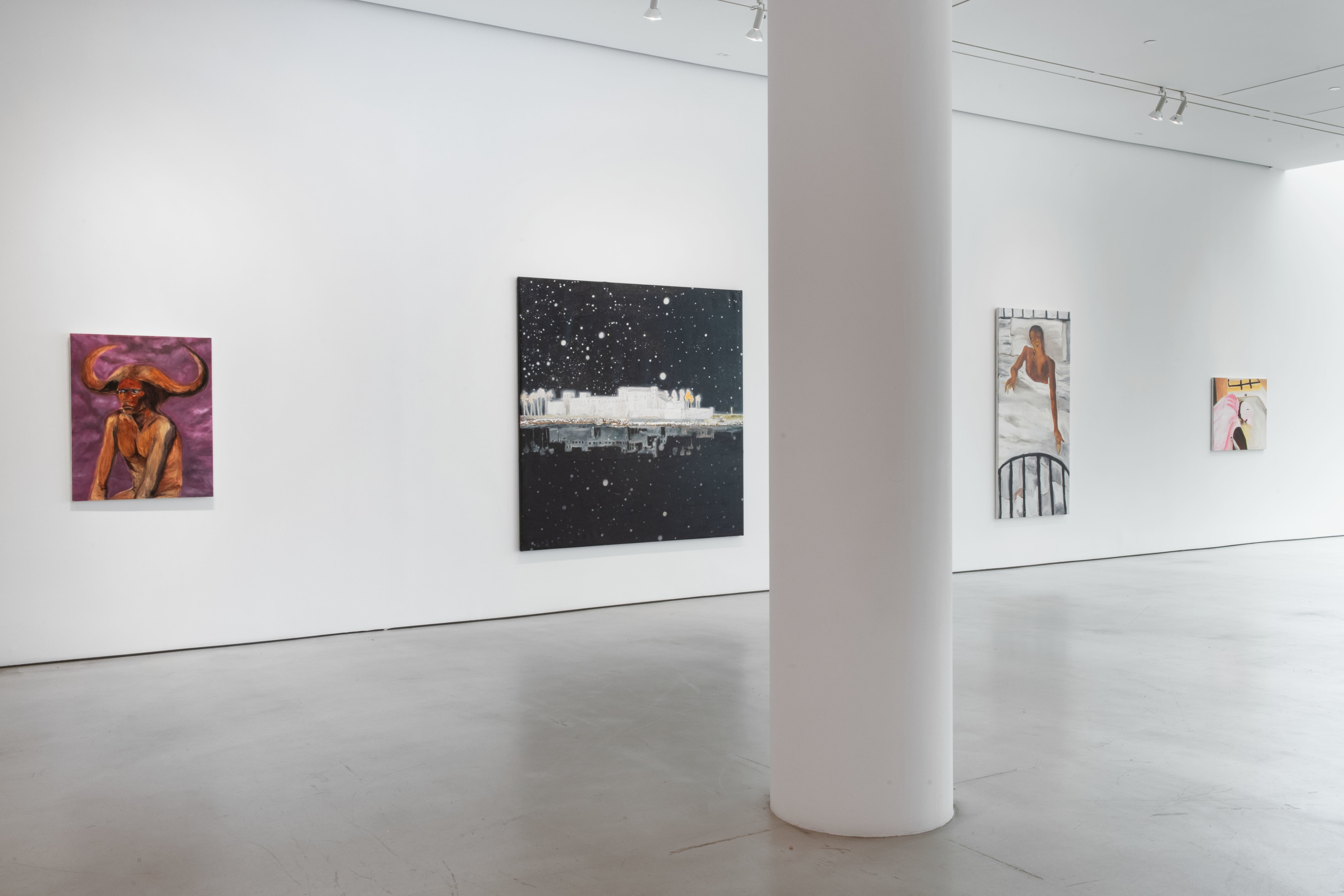 Gideon Appah, Installation view of More Luck at Mitchell-Innes & Nash New York, 2022