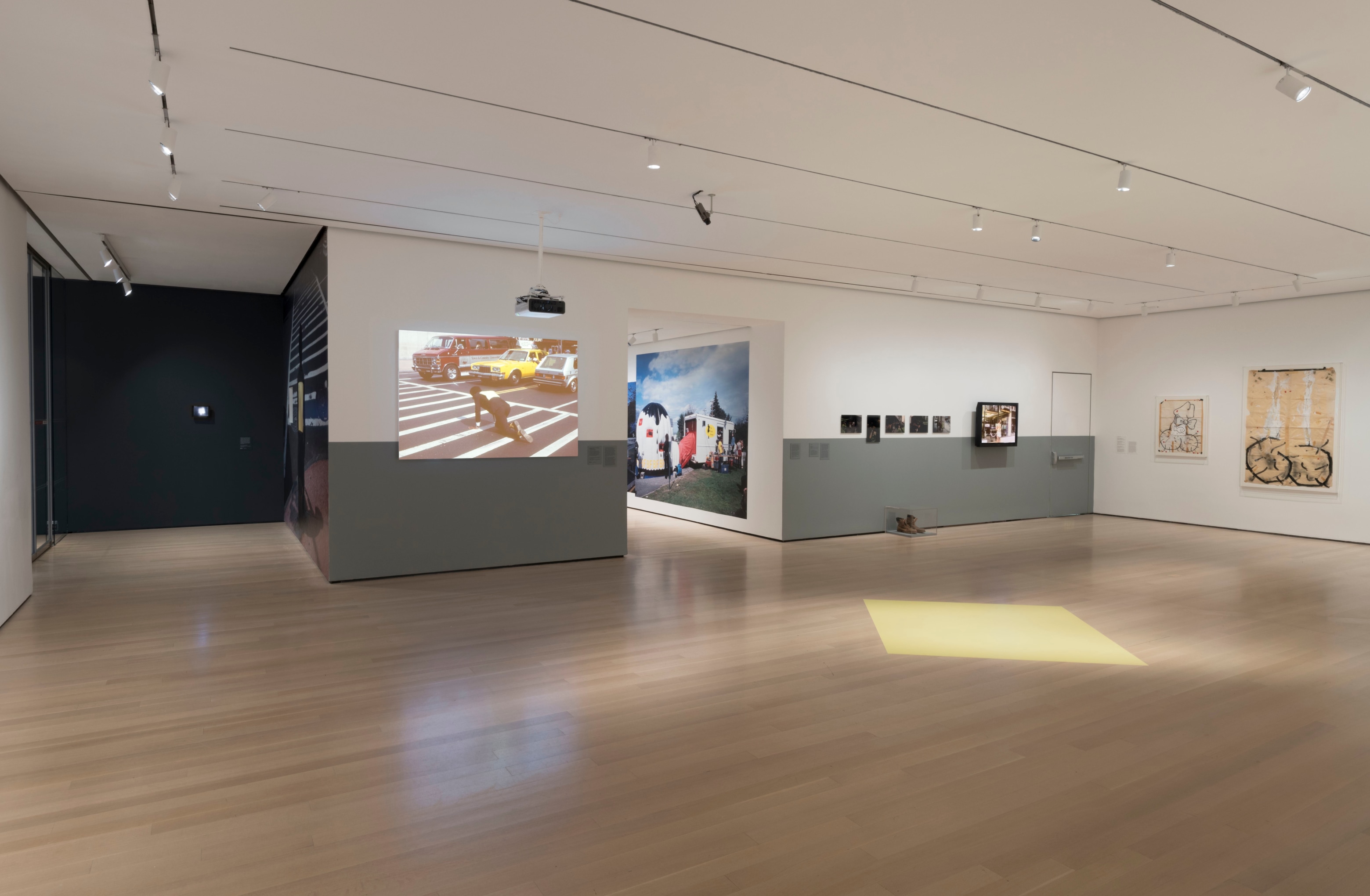 POPE.L Installation view of&nbsp;member: Pope.L, 1978&ndash;2001&nbsp;at the Museum of Modern Art, New York, 2019