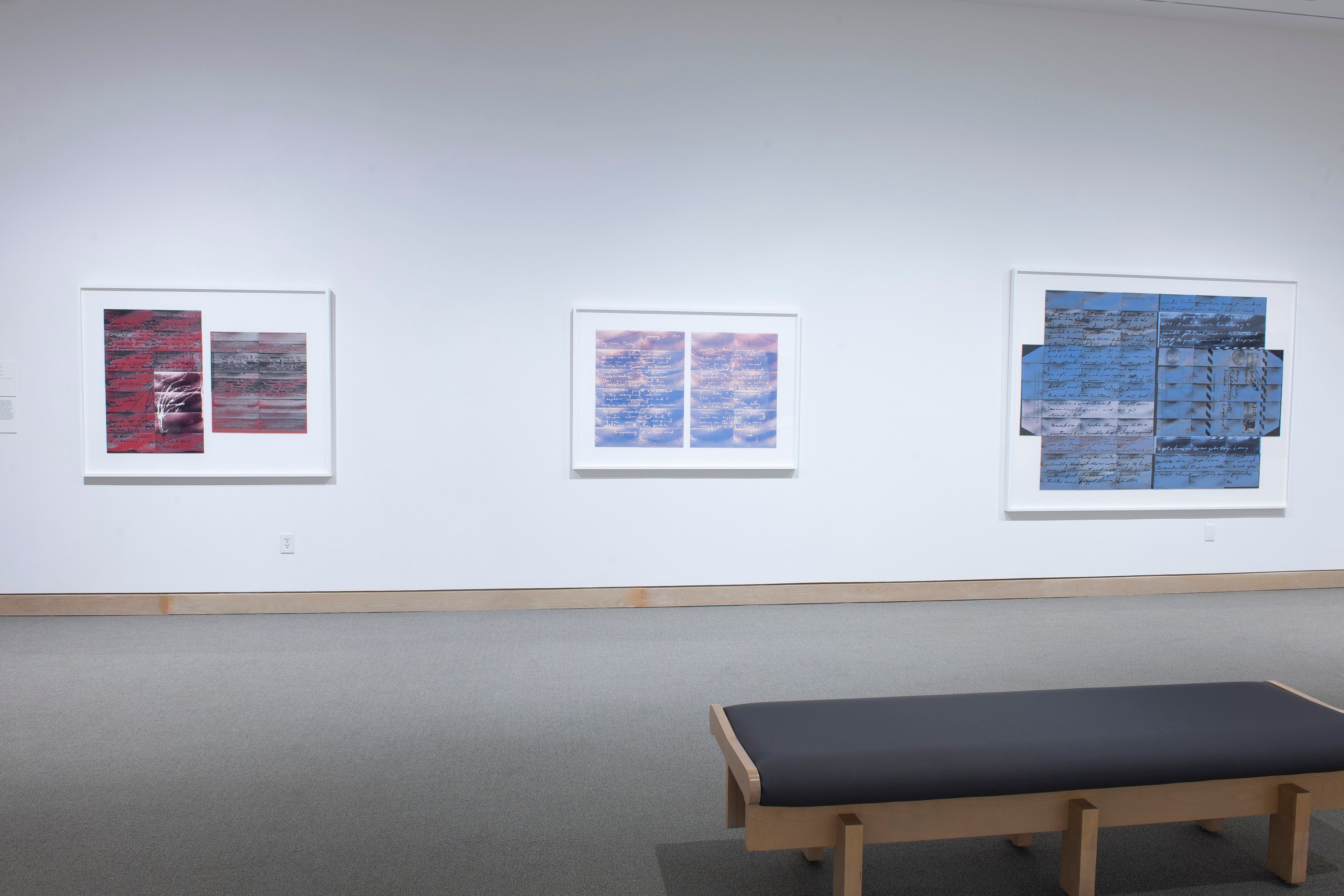 MARY KELLY ​Installation view of&nbsp;Mary Kelly: Selected Works&nbsp;at Weatherspoon Art Museum, North Carolina, 2019