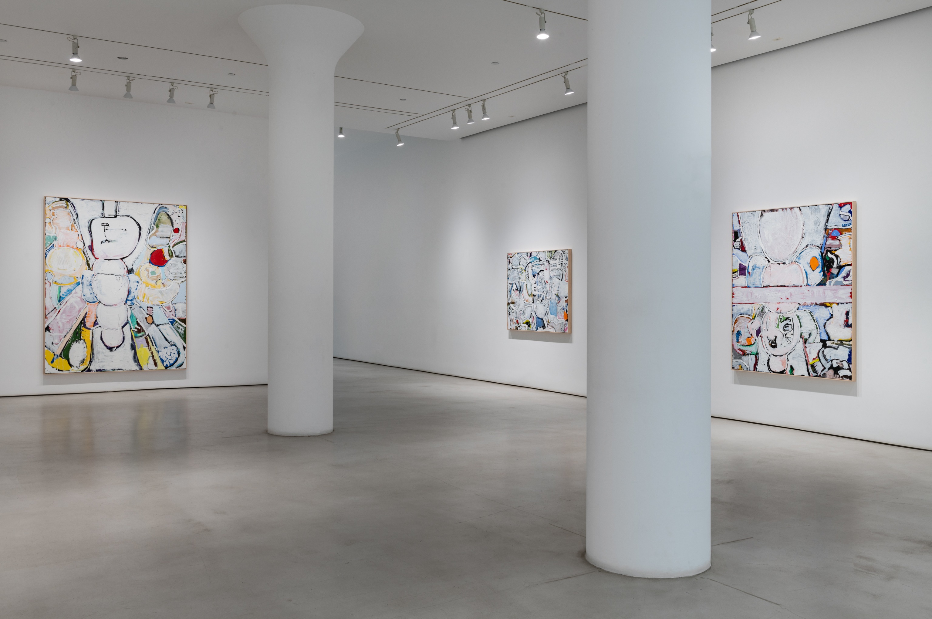 Eddie Martinez Installation view of&nbsp;Wavelengths at Mitchell-Innes &amp;amp; Nash, New York, 2024