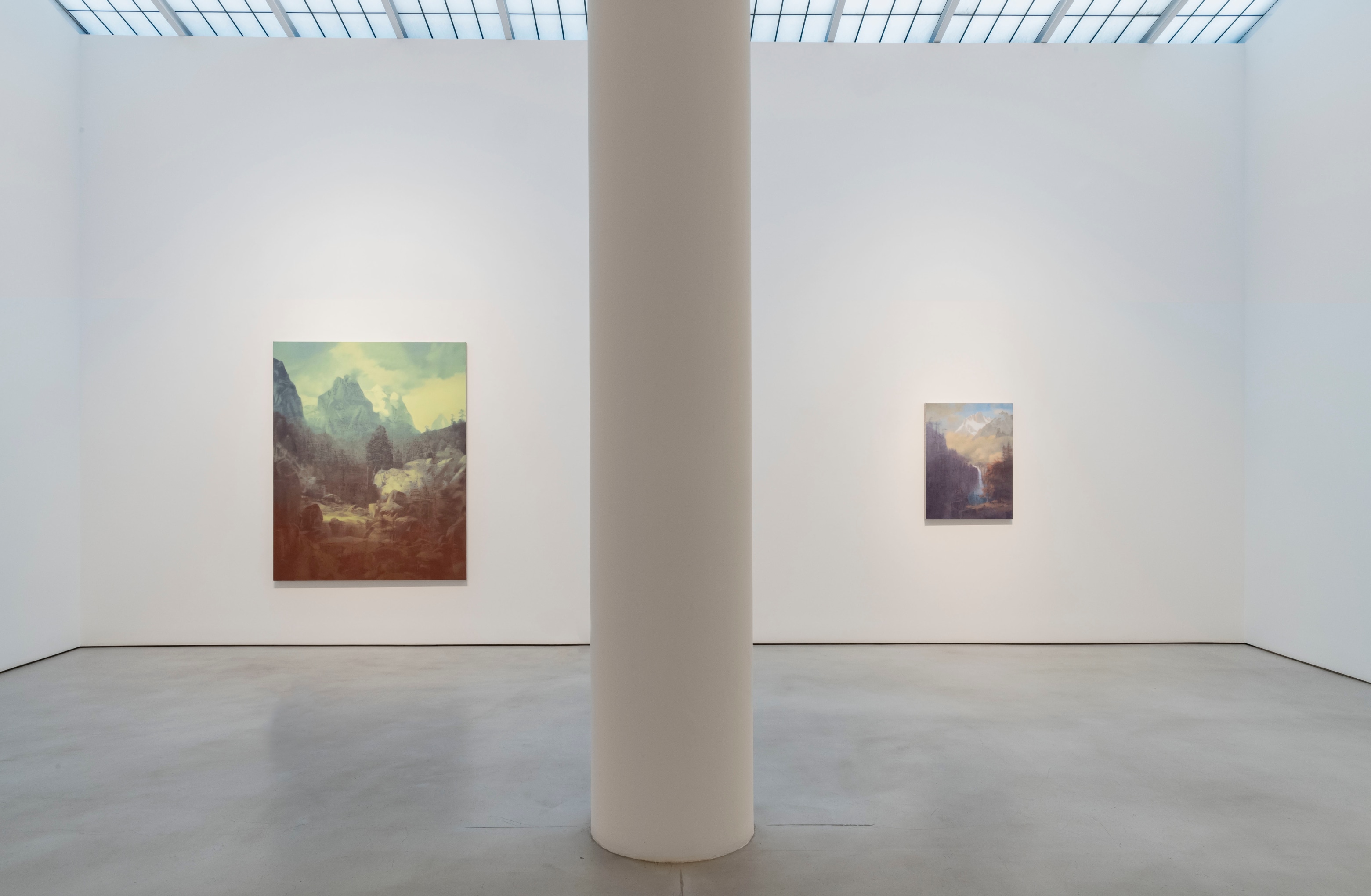 Paul Winstanley Installation view My Heart’s in the Highlands at Mitchell-Innes & Nash New York, 2022