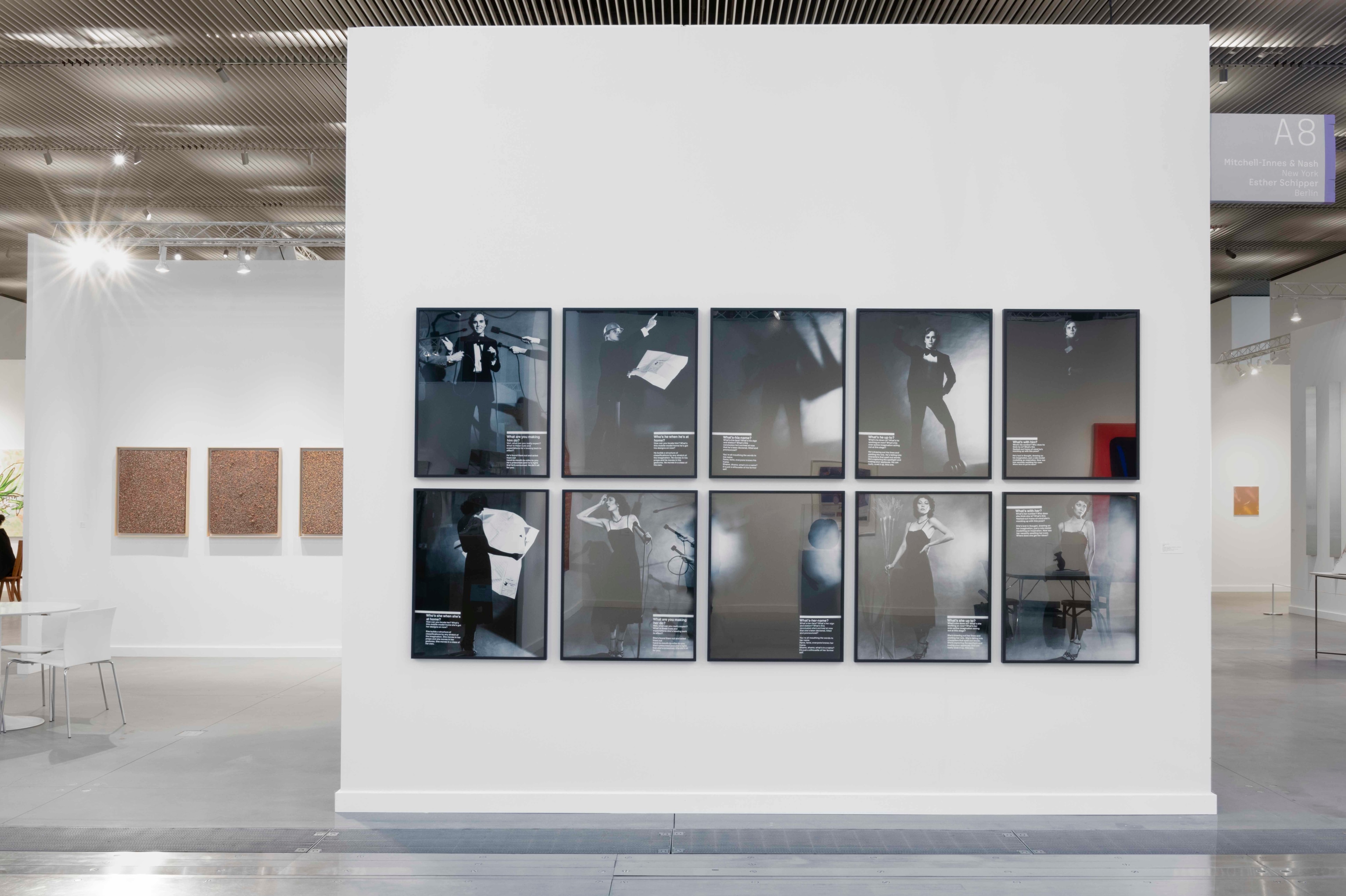 Installation view of Mitchell-Innes & Nash in Frieze New York, New York, 2021