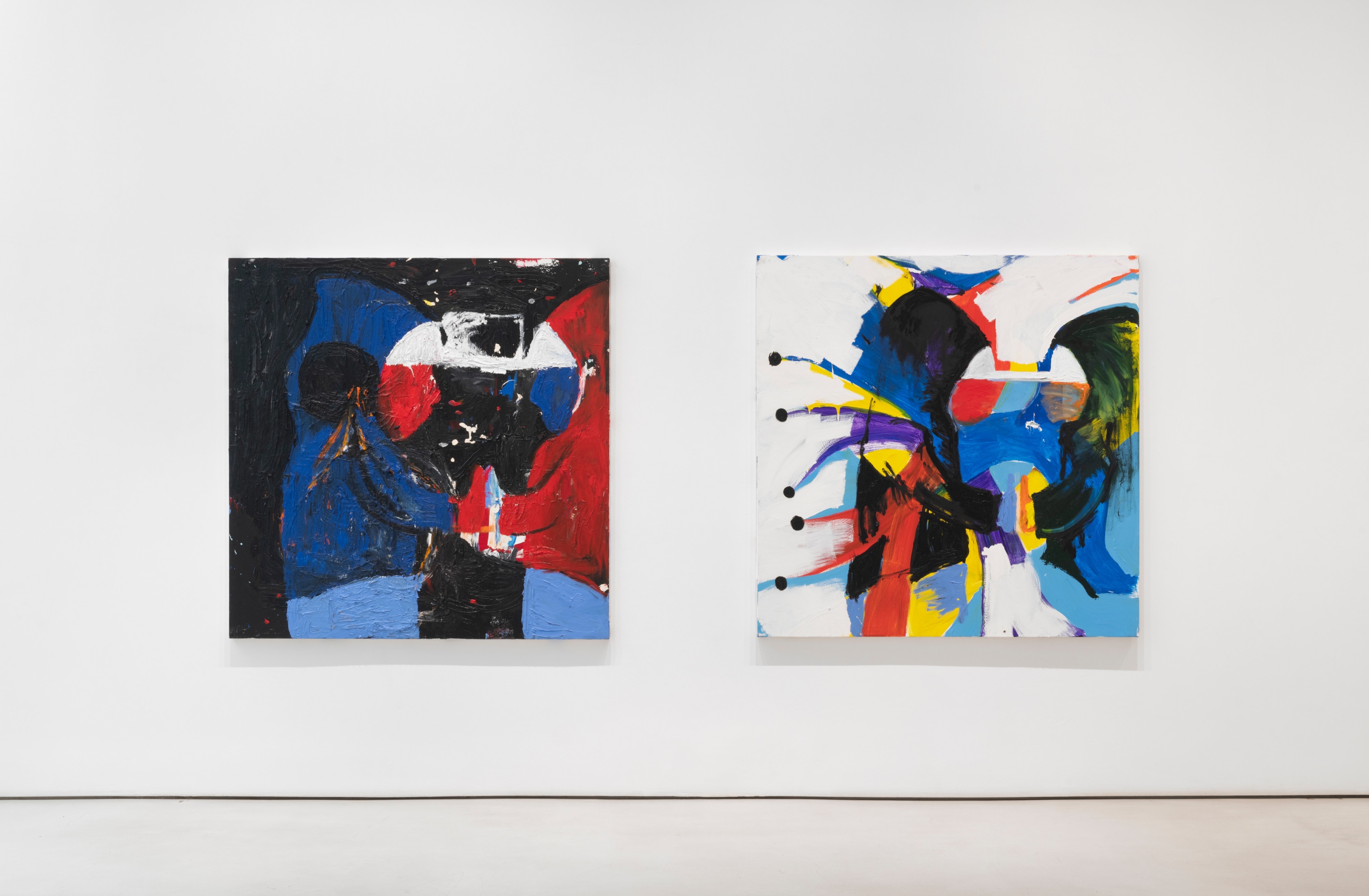 Gerasimos Floratos Installation view of X-ing at Mitchell-Innes & Nash, New York, 2023