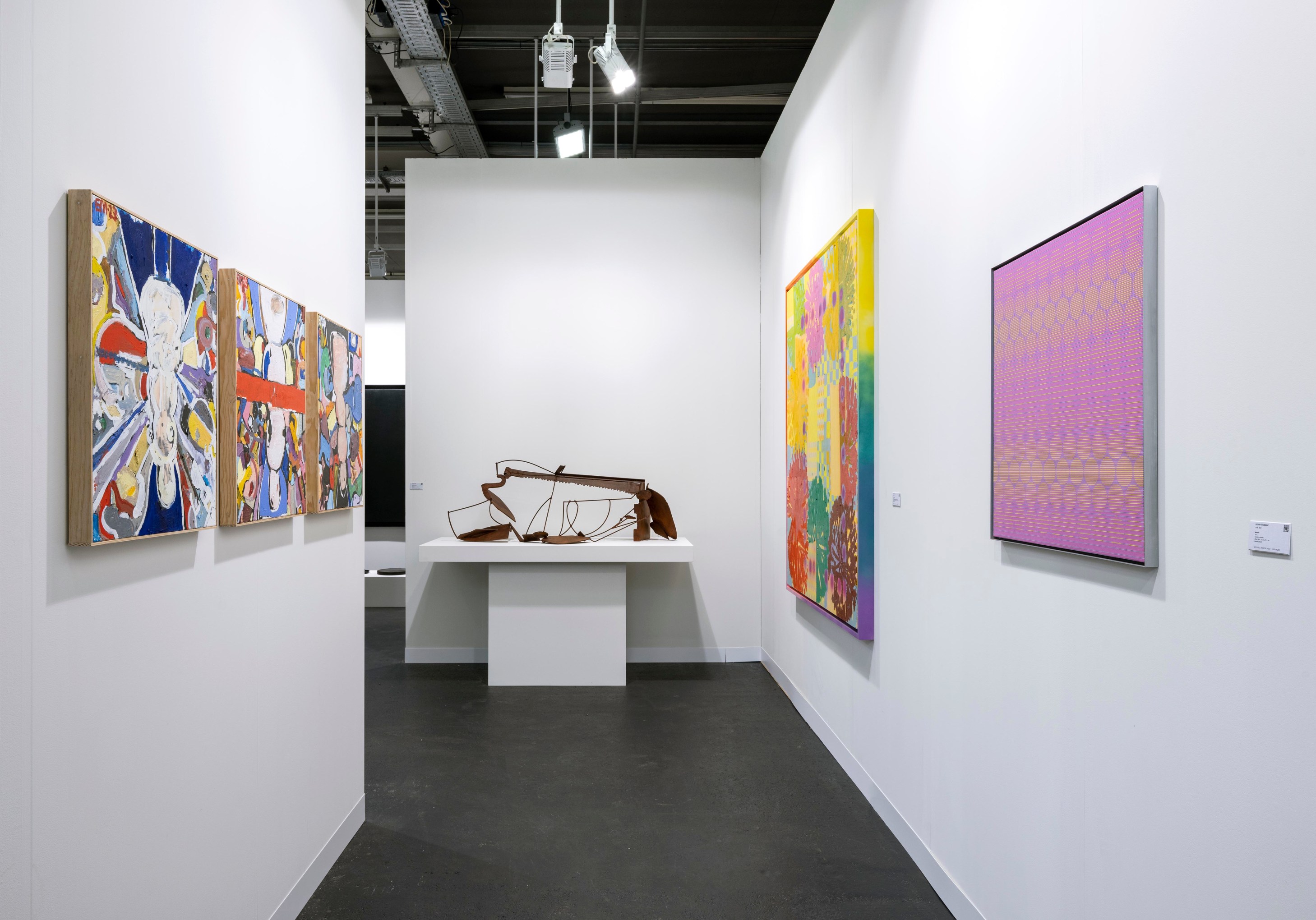 Installation view of Mitchell-Innes &amp;amp; Nash at Art Basel, Switzerland, 2023