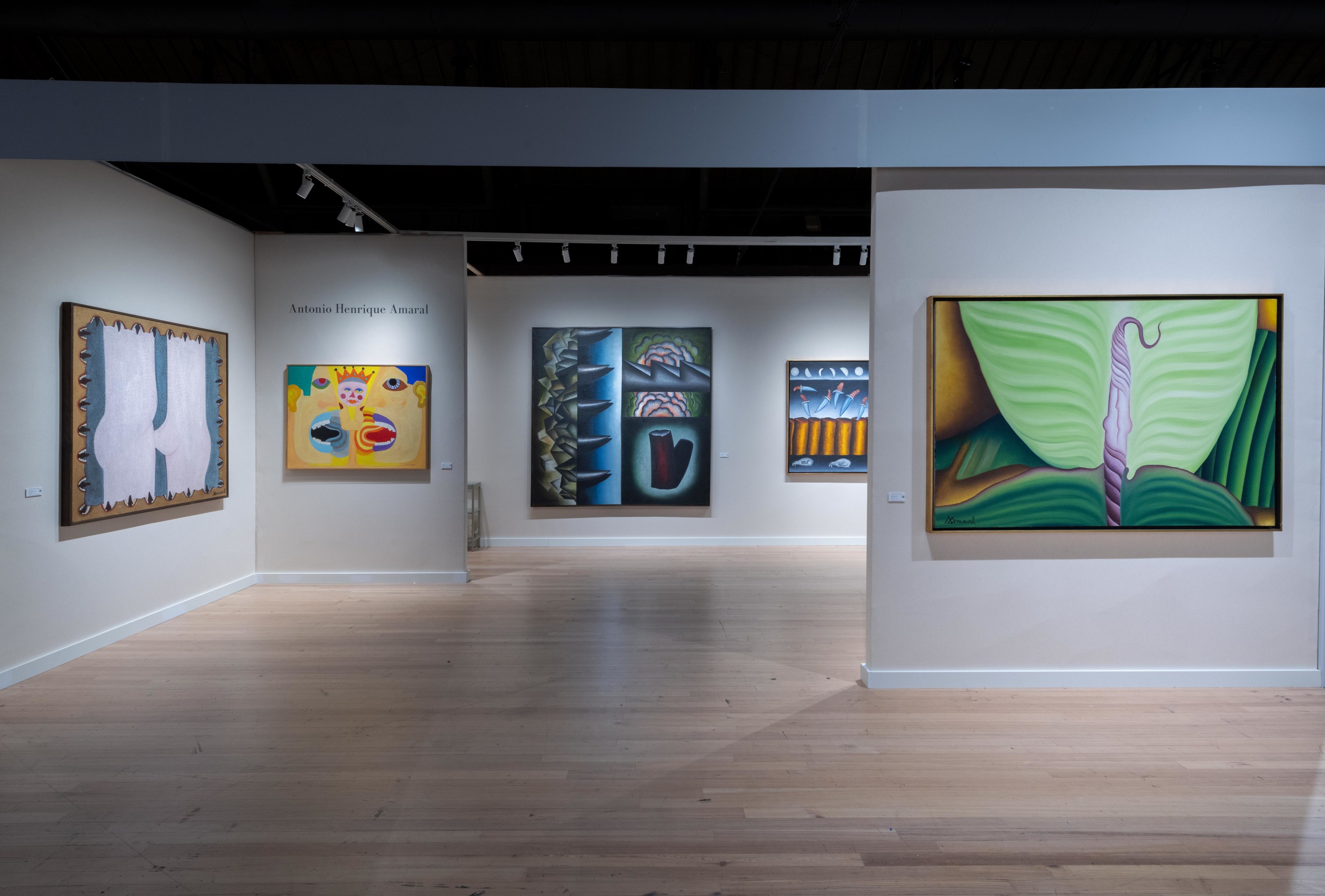 Installation view of Mitchell-Innes & Nash at The Art Show, New York, 2022