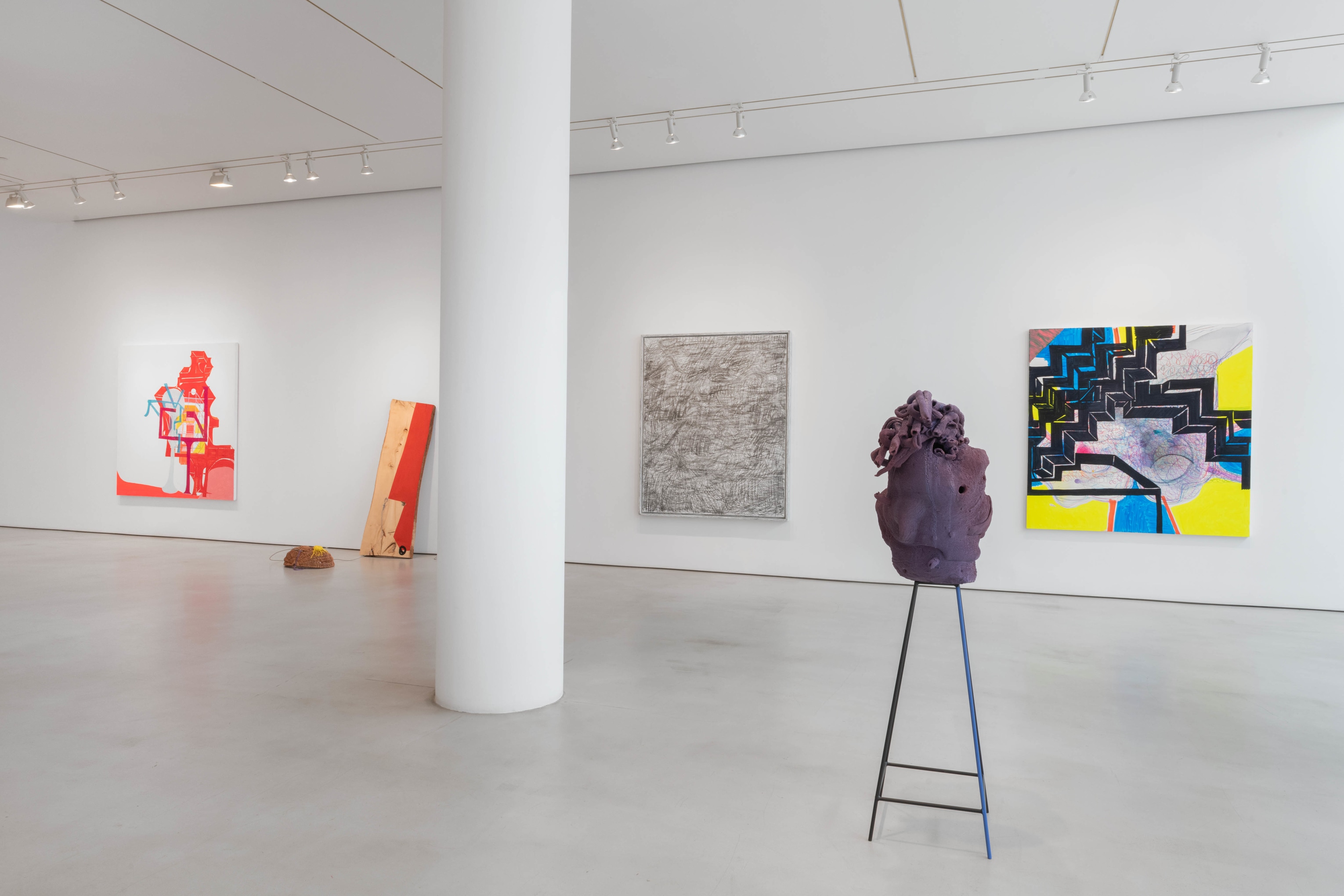 Installation view of Informal Get Together at Mitchell-Innes & Nash New York, 2022