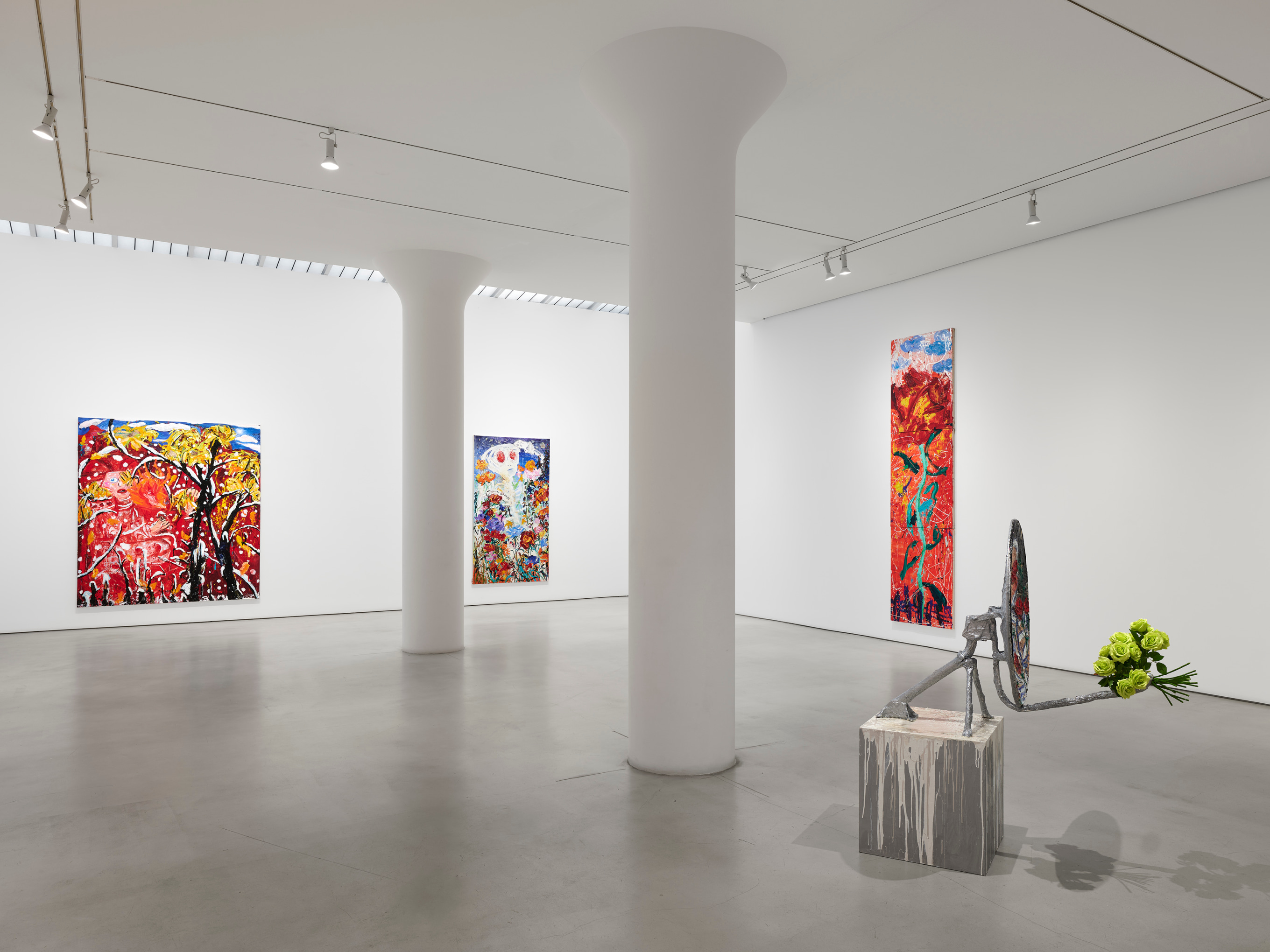 Yirui Jia Installation view of&nbsp;Seasonist at Mitchell-Innes &amp;amp; Nash, New York, 2024