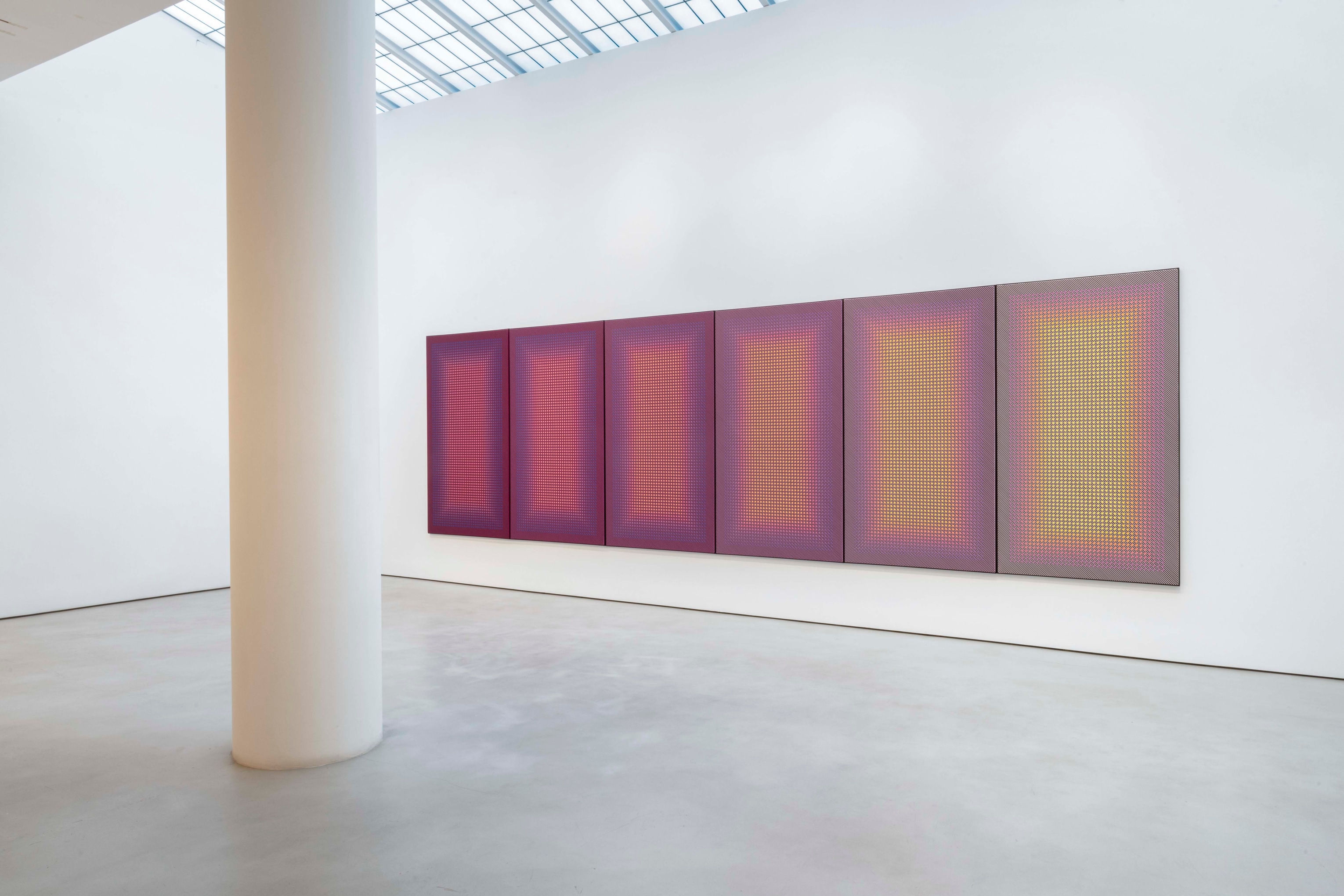 JULIAN STANCZAK Installation view of Seriality at Mitchell-Innes & Nash, New York, 2021