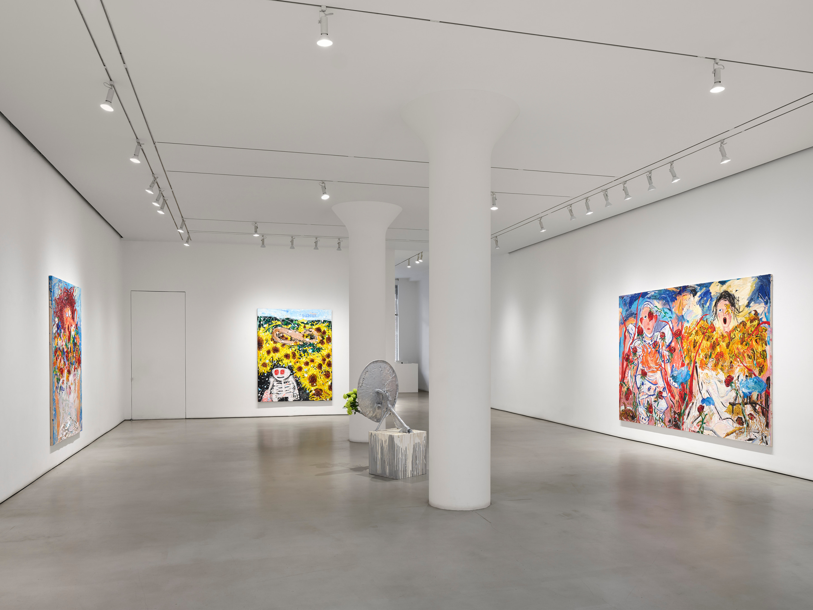 Yirui Jia Installation view of&nbsp;Seasonist at Mitchell-Innes &amp;amp; Nash, New York, 2024