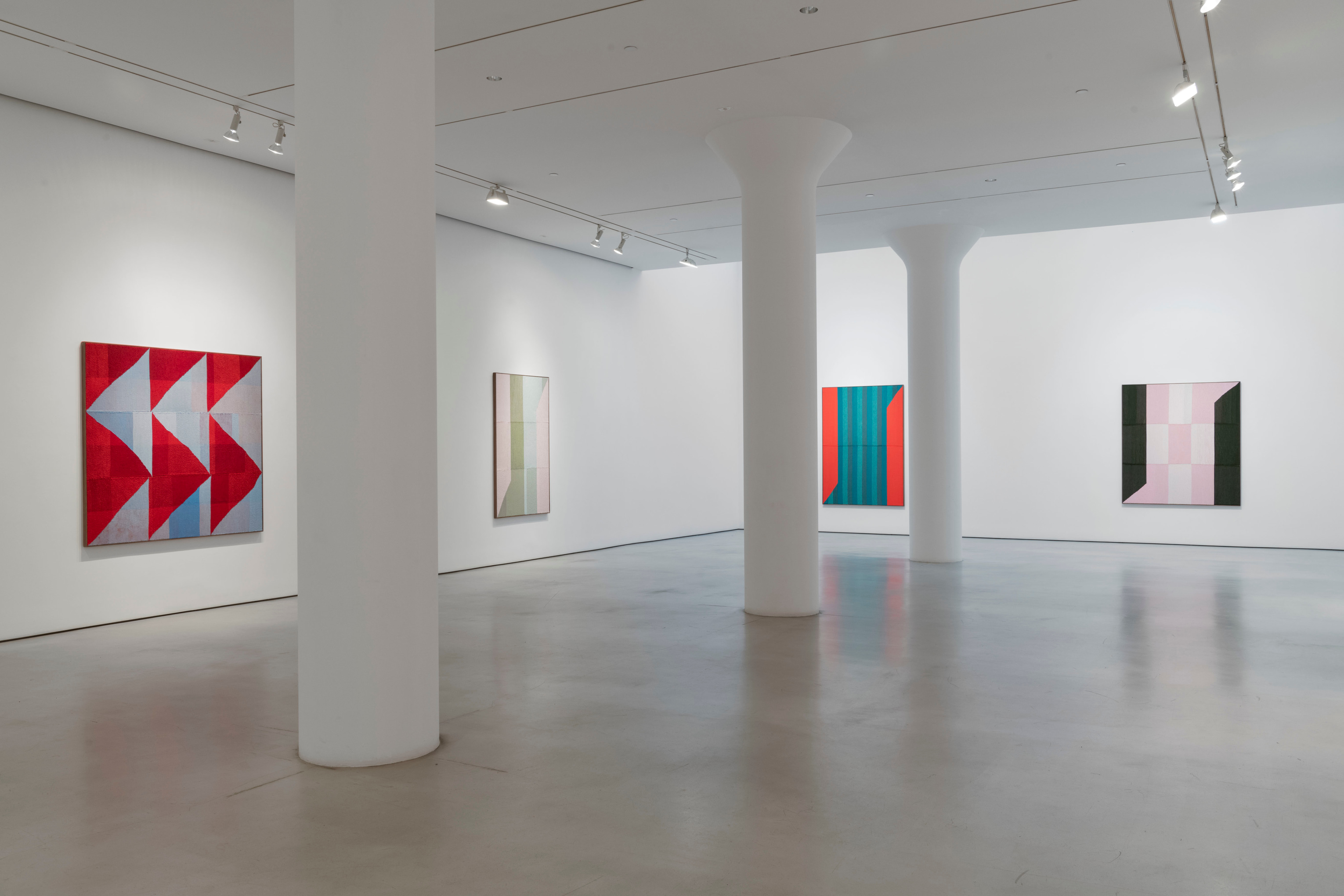 Brent Wadden Installation view of OGOPOGO at Mitchell-Innes & Nash, New York, 2023