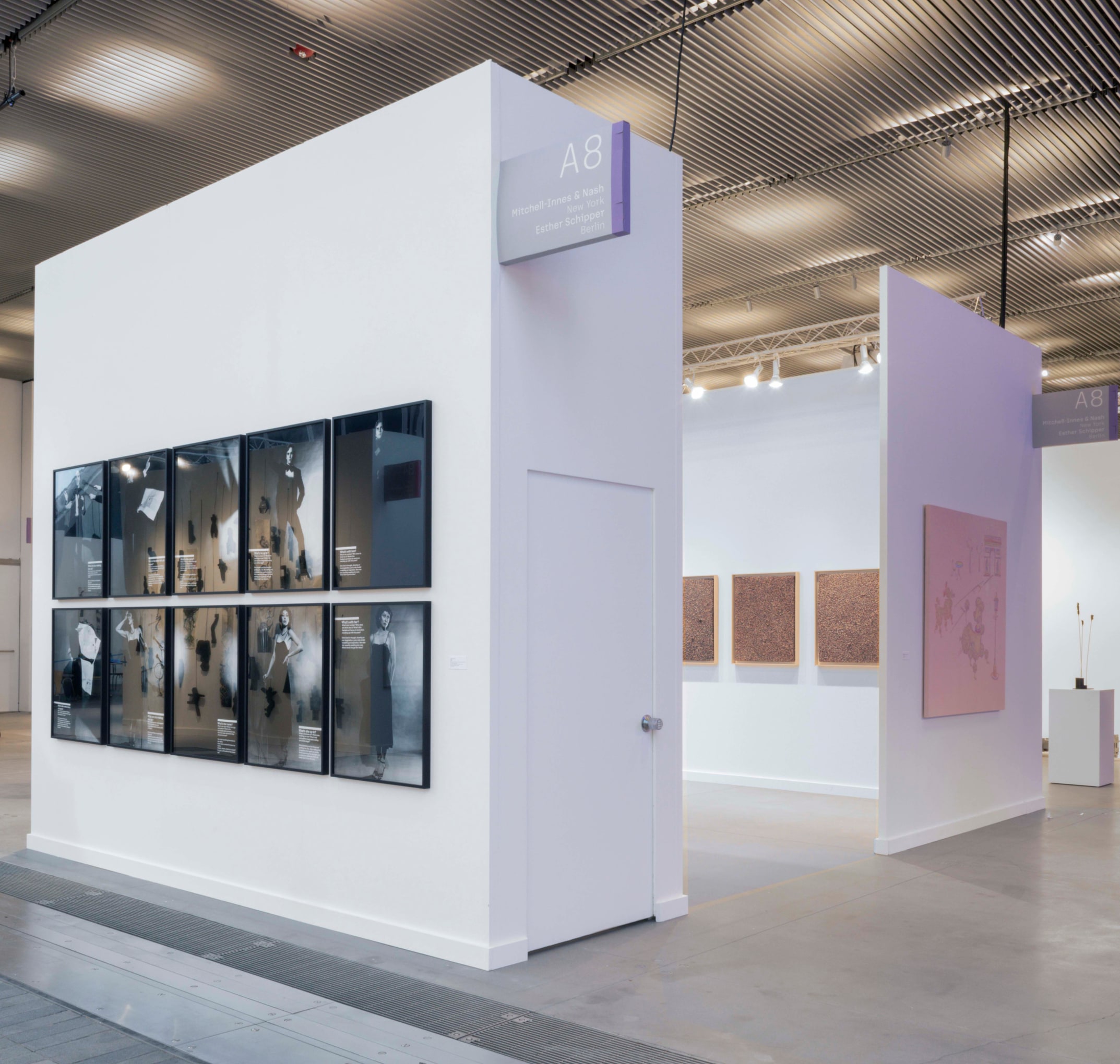 Installation view of Mitchell-Innes & Nash in Frieze New York, New York, 2021