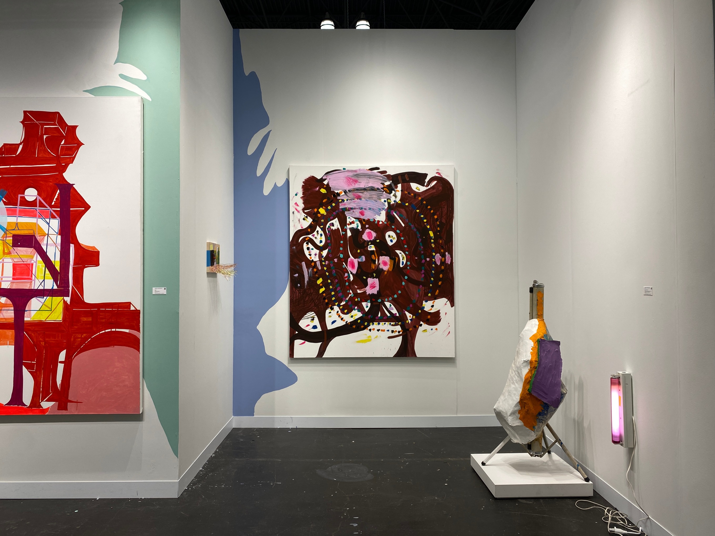 Installation view of Mitchell-Innes & Nash at The Armory Show, New York, 2022