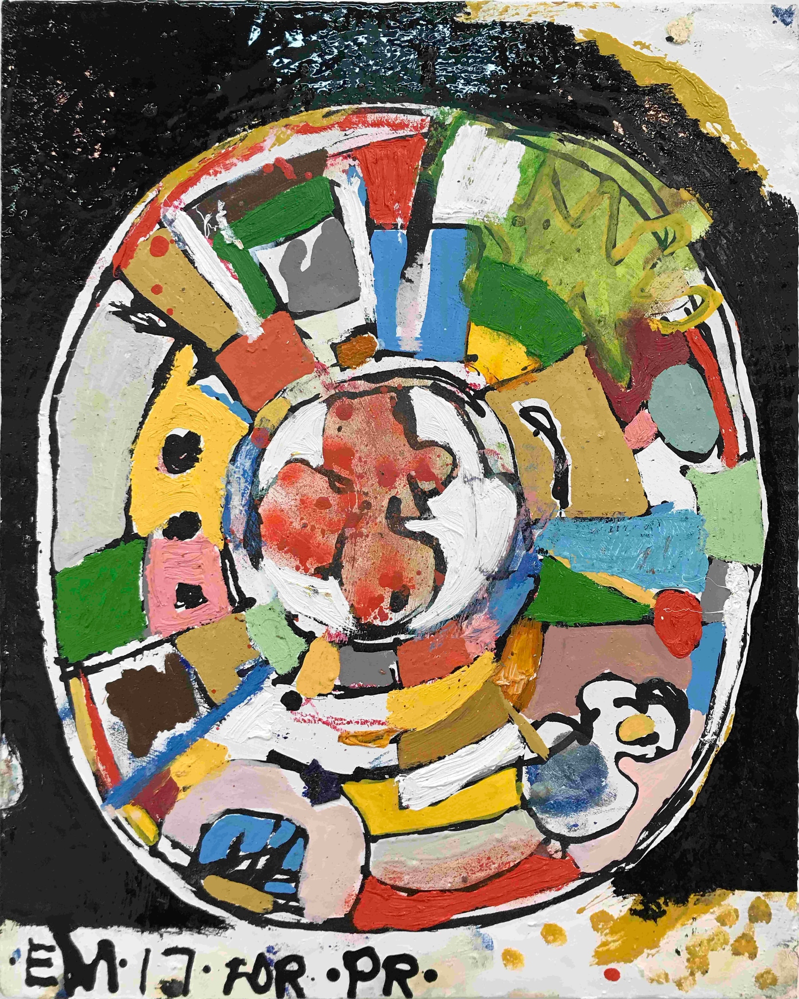 EDDIE MARTINEZ Mini Mandala for Puerto Rico