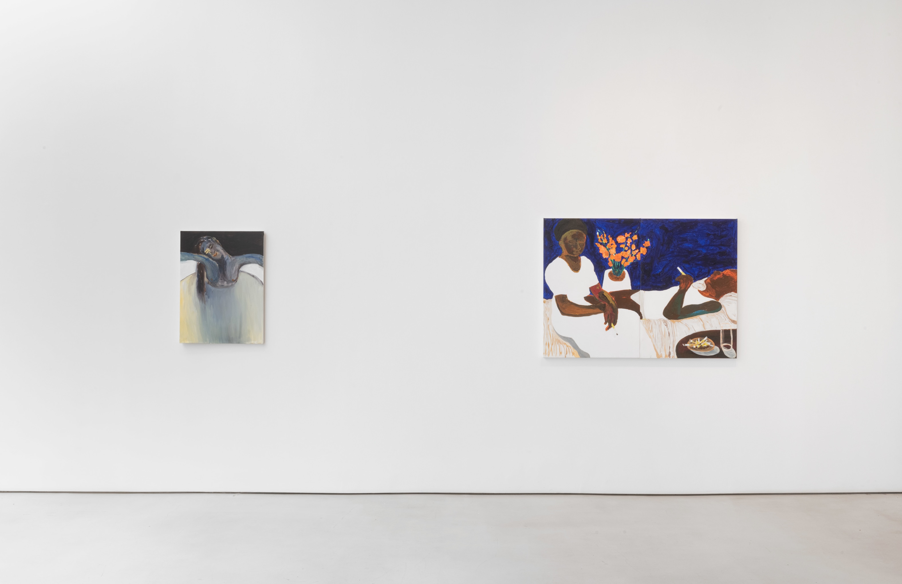 Gideon Appah, Installation view of More Luck at Mitchell-Innes & Nash New York, 2022