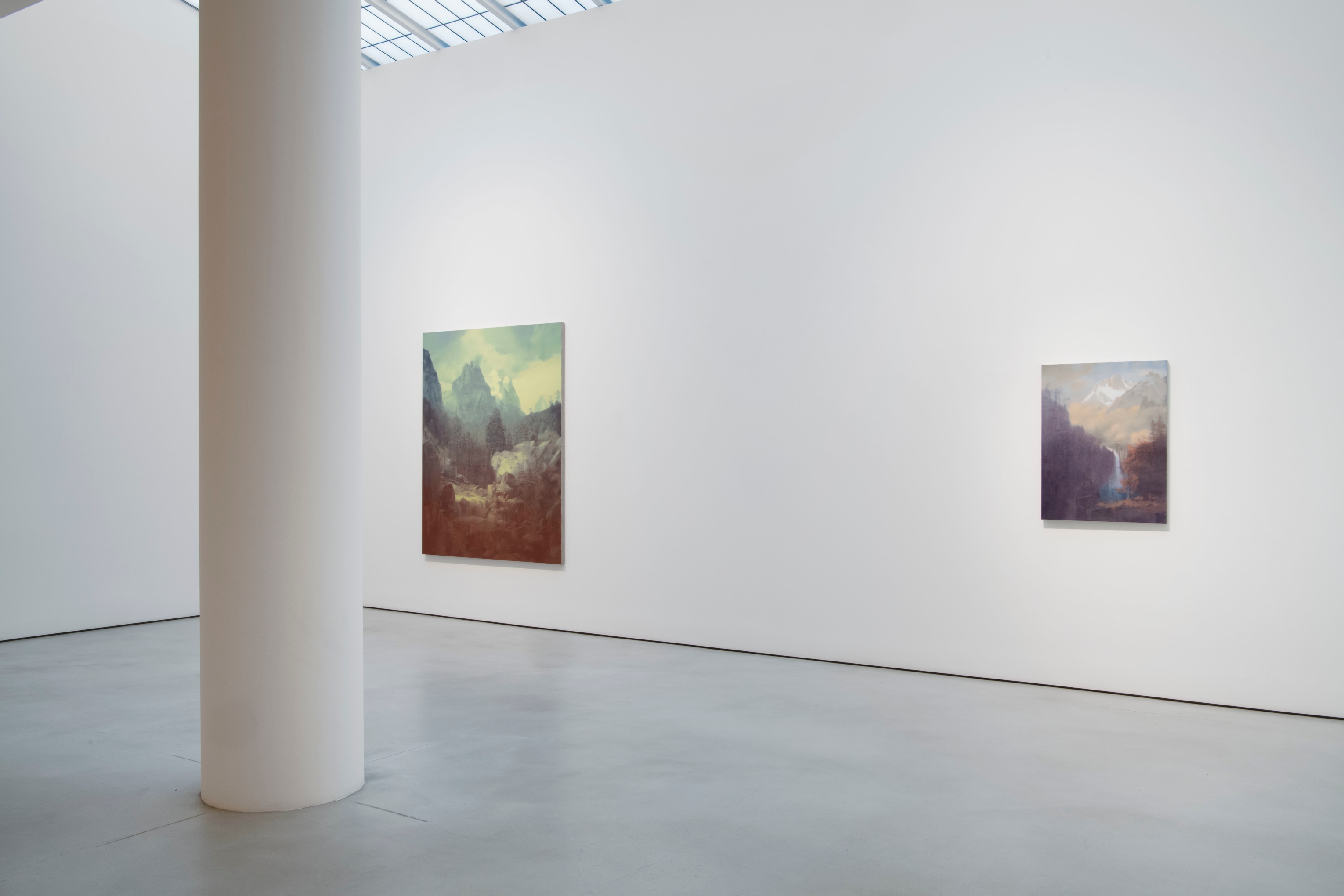 Paul Winstanley Installation view My Heart’s in the Highlands at Mitchell-Innes & Nash New York, 2022
