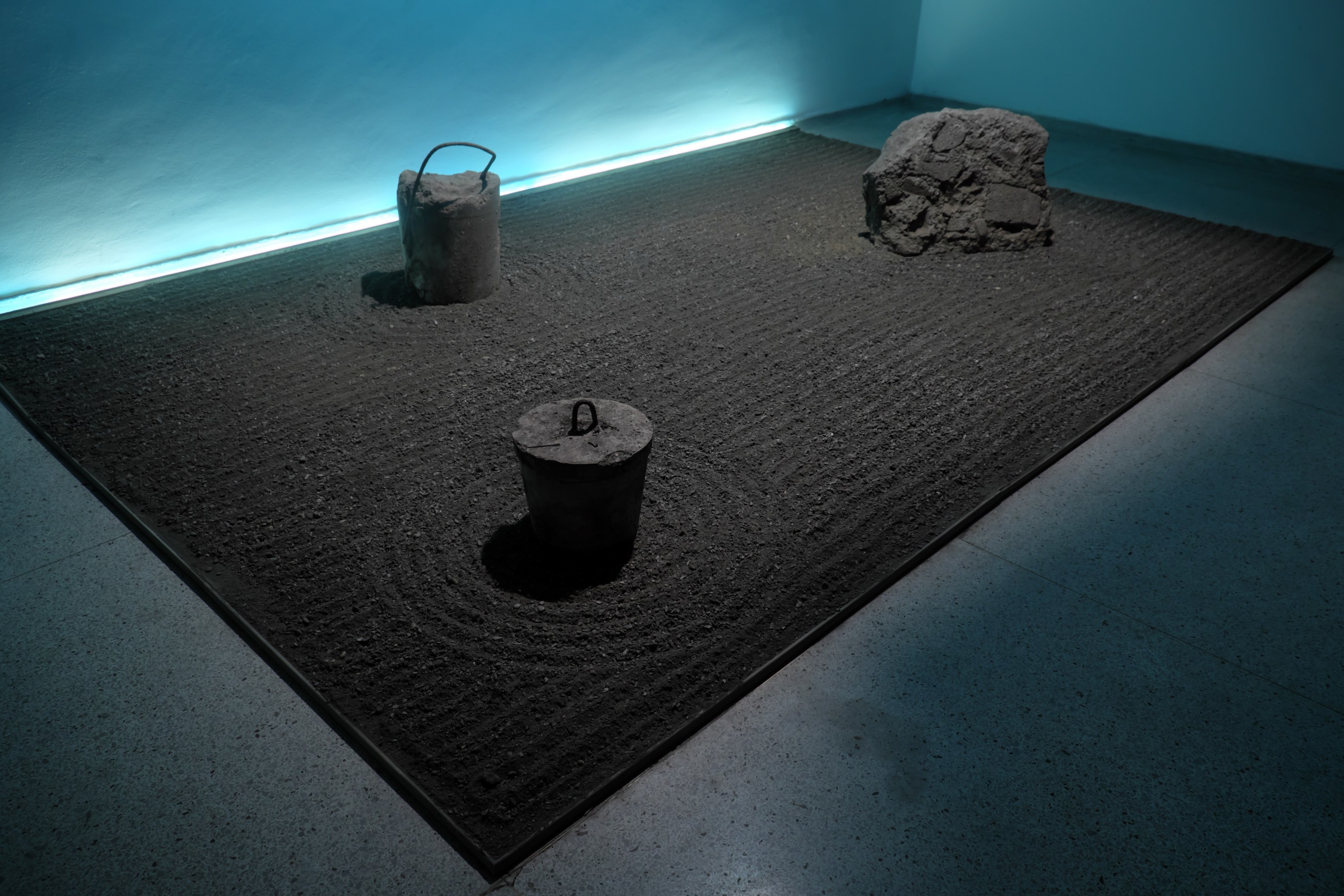 Annette Lemieux, Installation view of Dry Garden, 2021-22, in No Stars at the Museum de Bellas Artes in Caracas, Venezuela, 2022