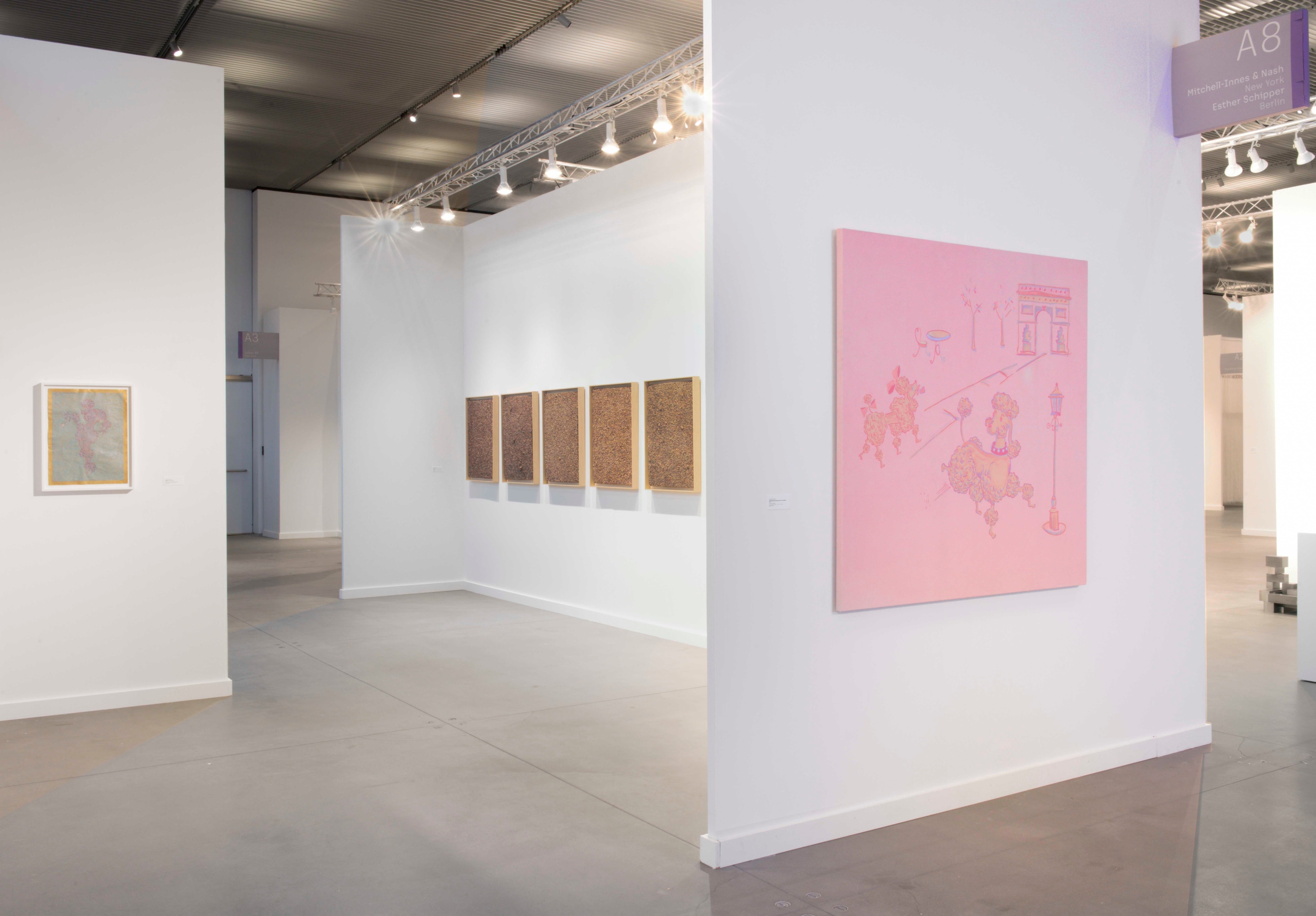 Installation view of Mitchell-Innes & Nash in Frieze New York, New York, 2021