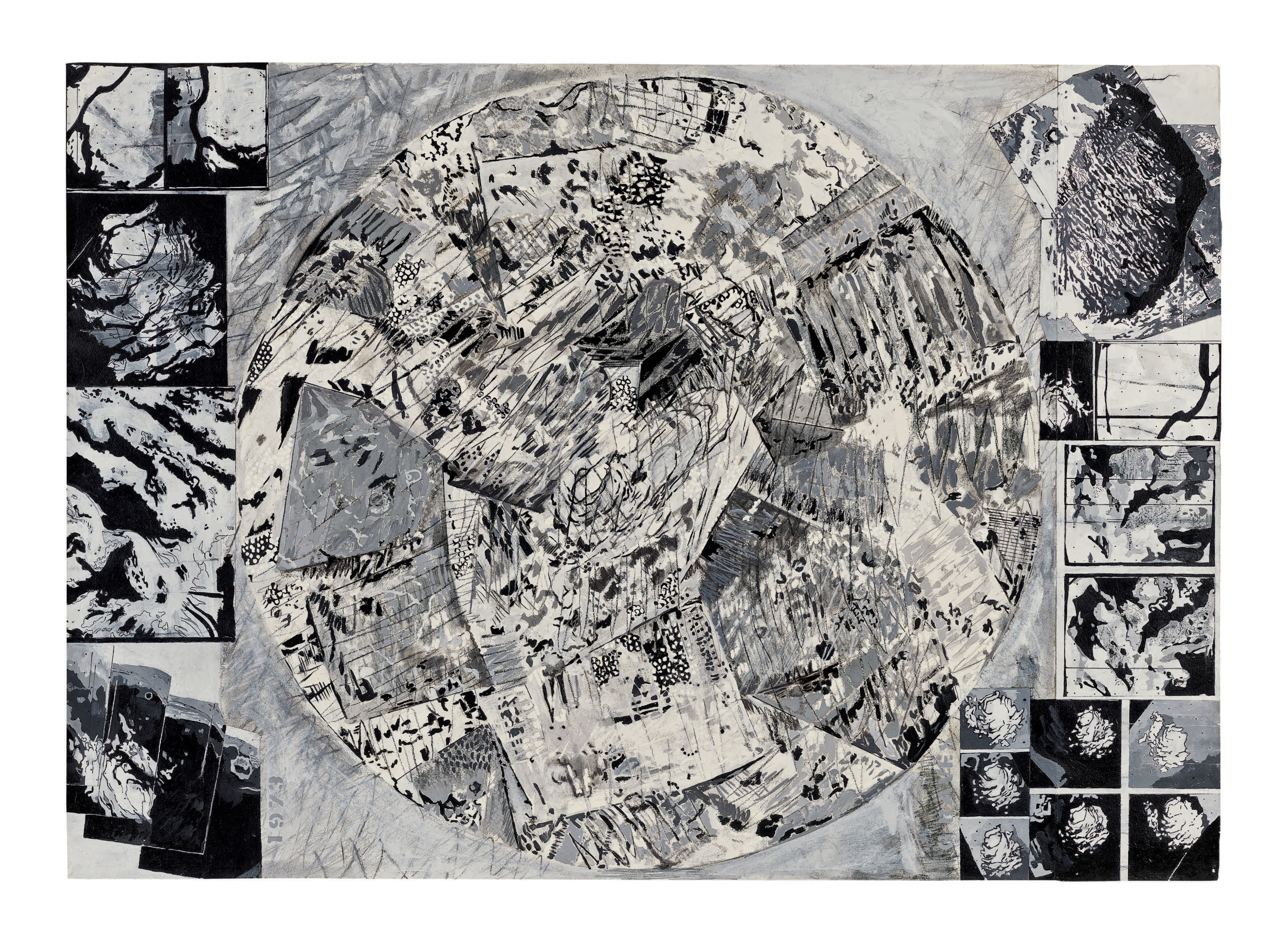 NANCY GRAVES Mars, South Pole 1973