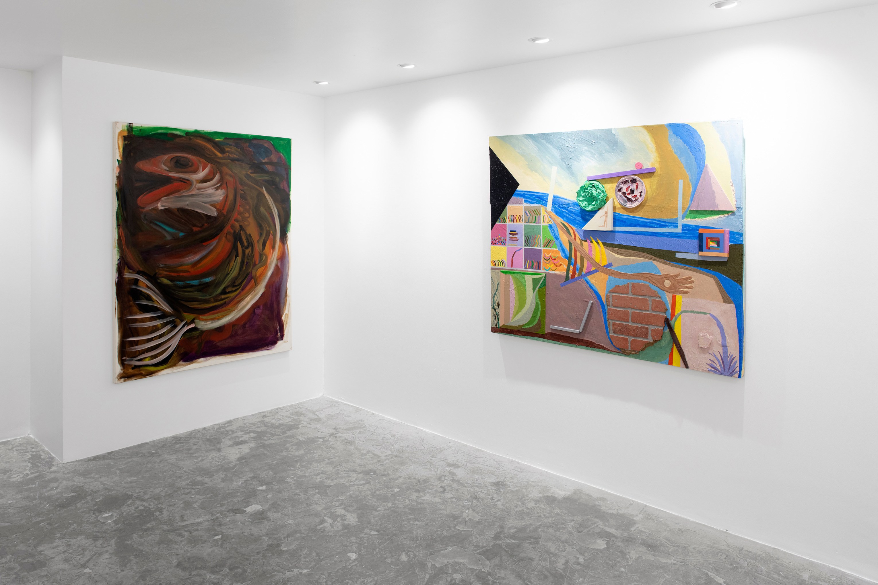 Installation view of Olvido, Sombra, Nada at Mitchell-Innes & Nash, Mexico City, 2022